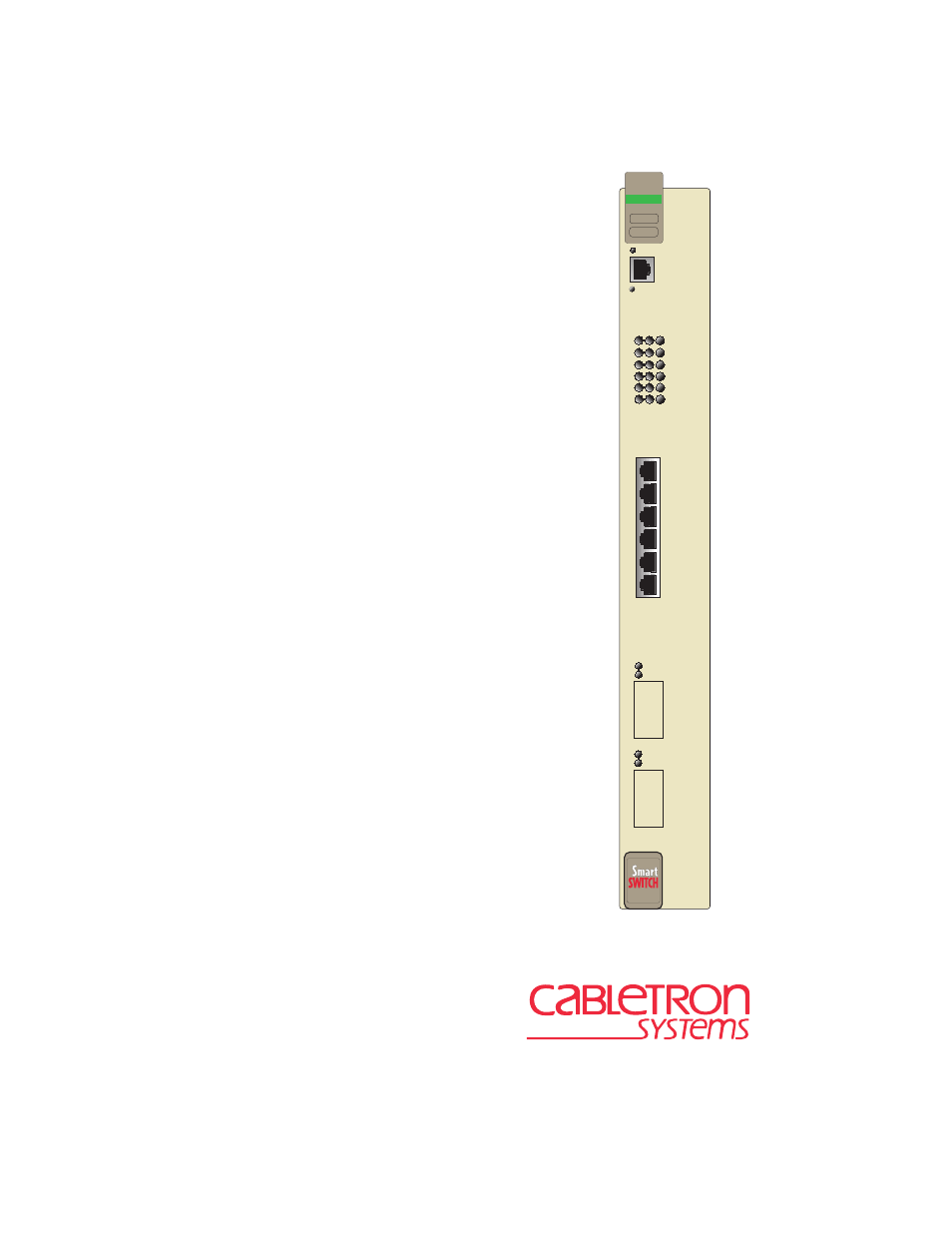 Cabletron Systems Expansion module 6H122-08 User Manual | 170 pages