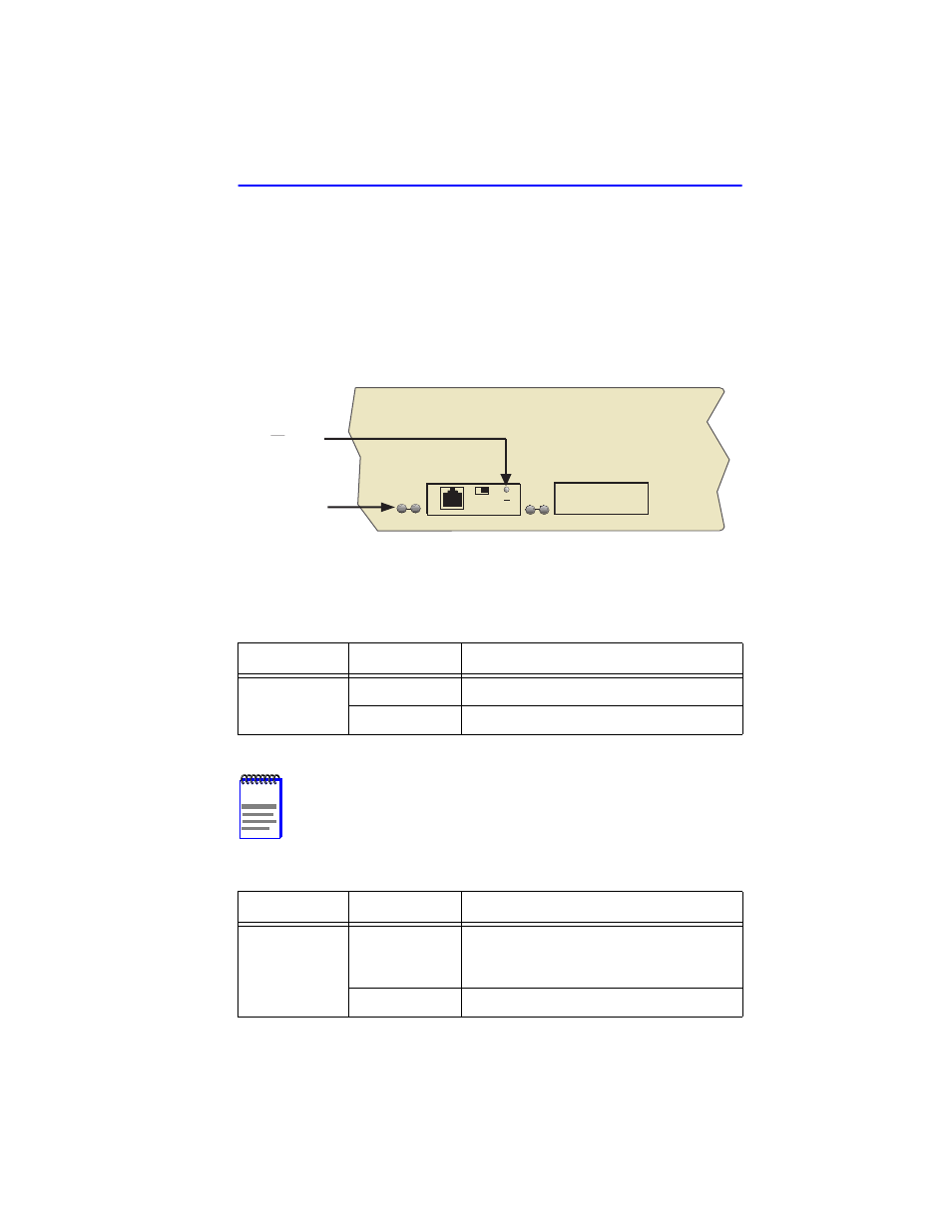 2 fe-100tx led, Fe-100tx led -5, Ace module (fe-100tx), refer to | Section 4.2 | Cabletron Systems 6H129-08 User Manual | Page 43 / 172