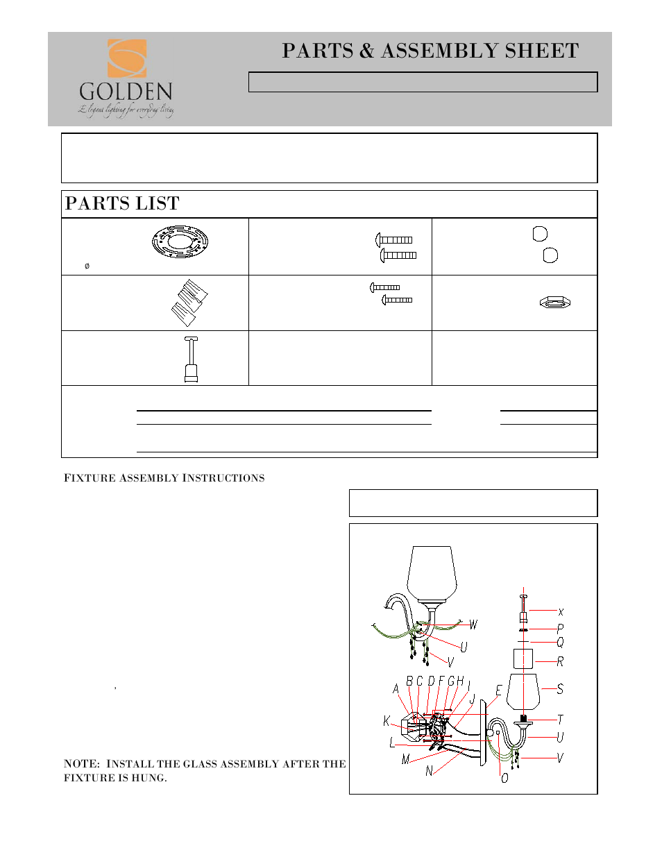 Golden Lighting 1425-BA1 WG User Manual | 3 pages