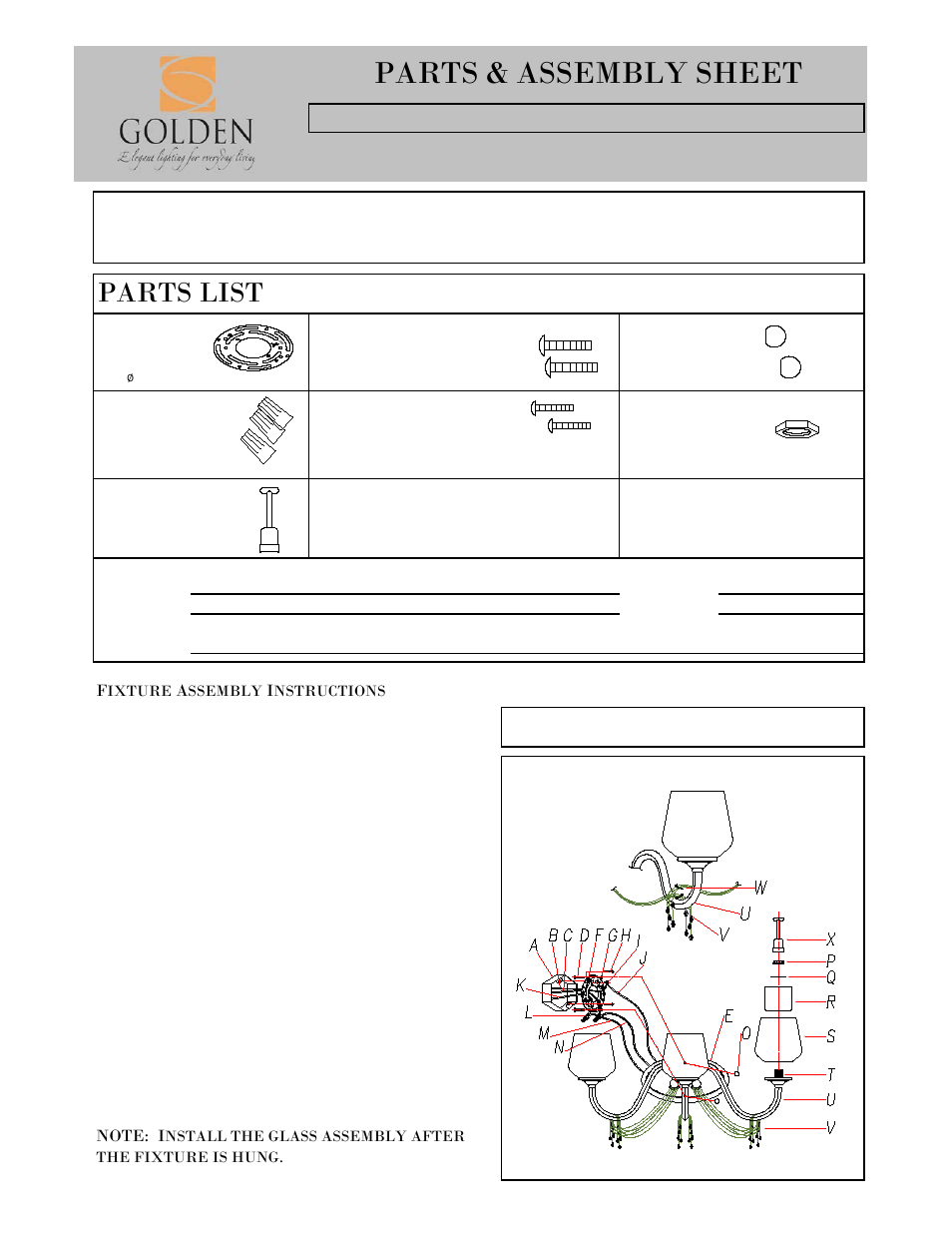 Golden Lighting 1425-BA3 WG User Manual | 3 pages