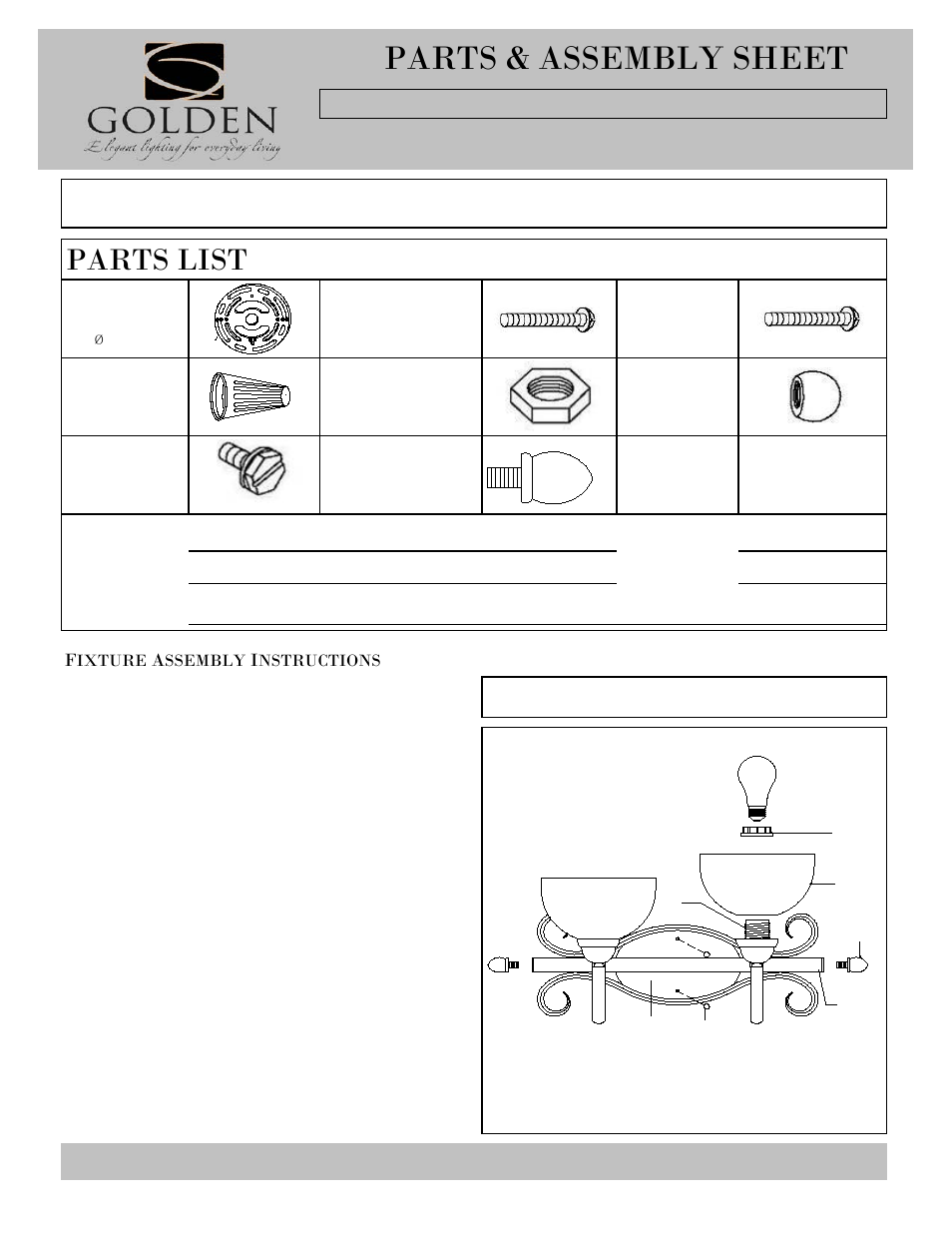 Golden Lighting 1567-BA2 PC User Manual | 2 pages