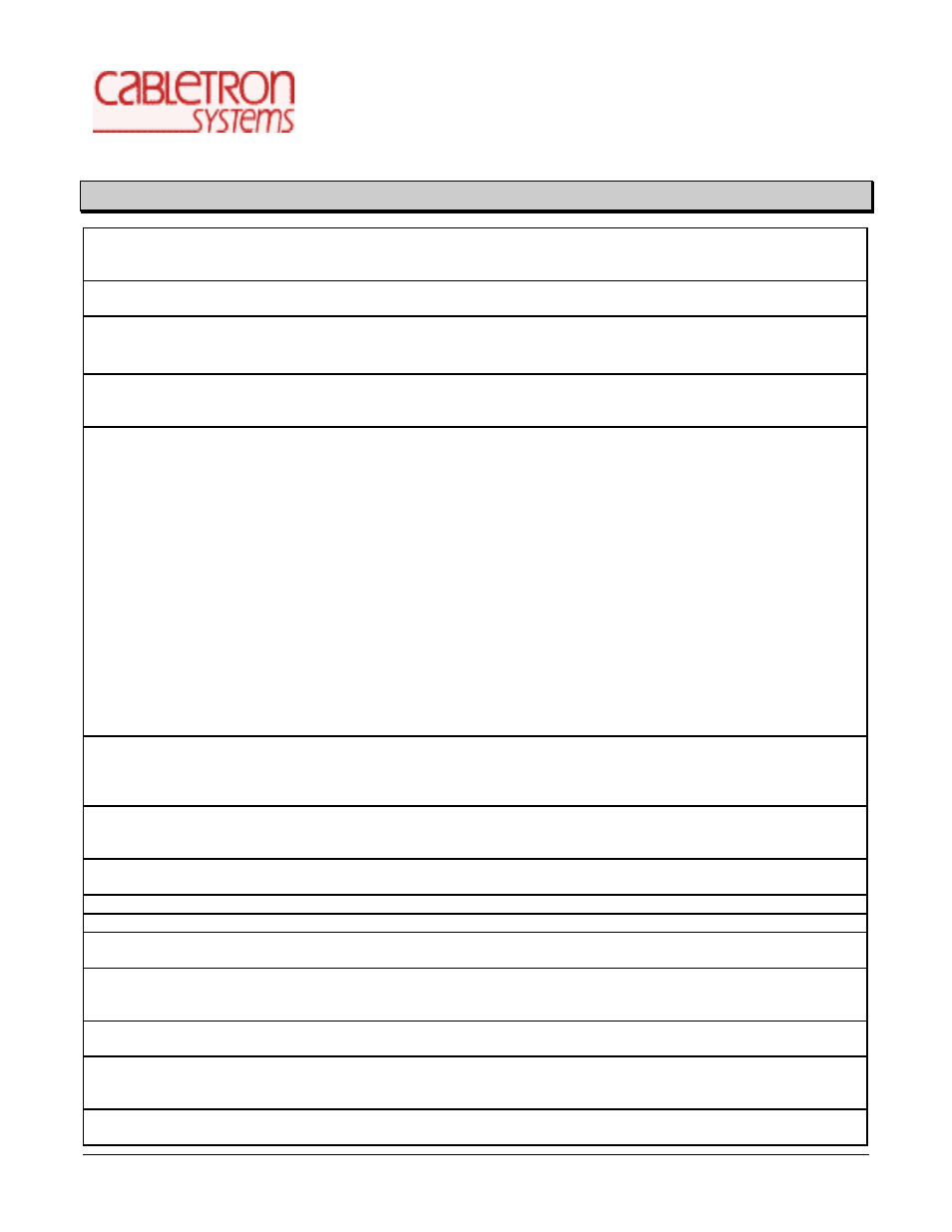 Cabletron Systems SmartSTACK ELS100-24TX User Manual | Page 3 / 7