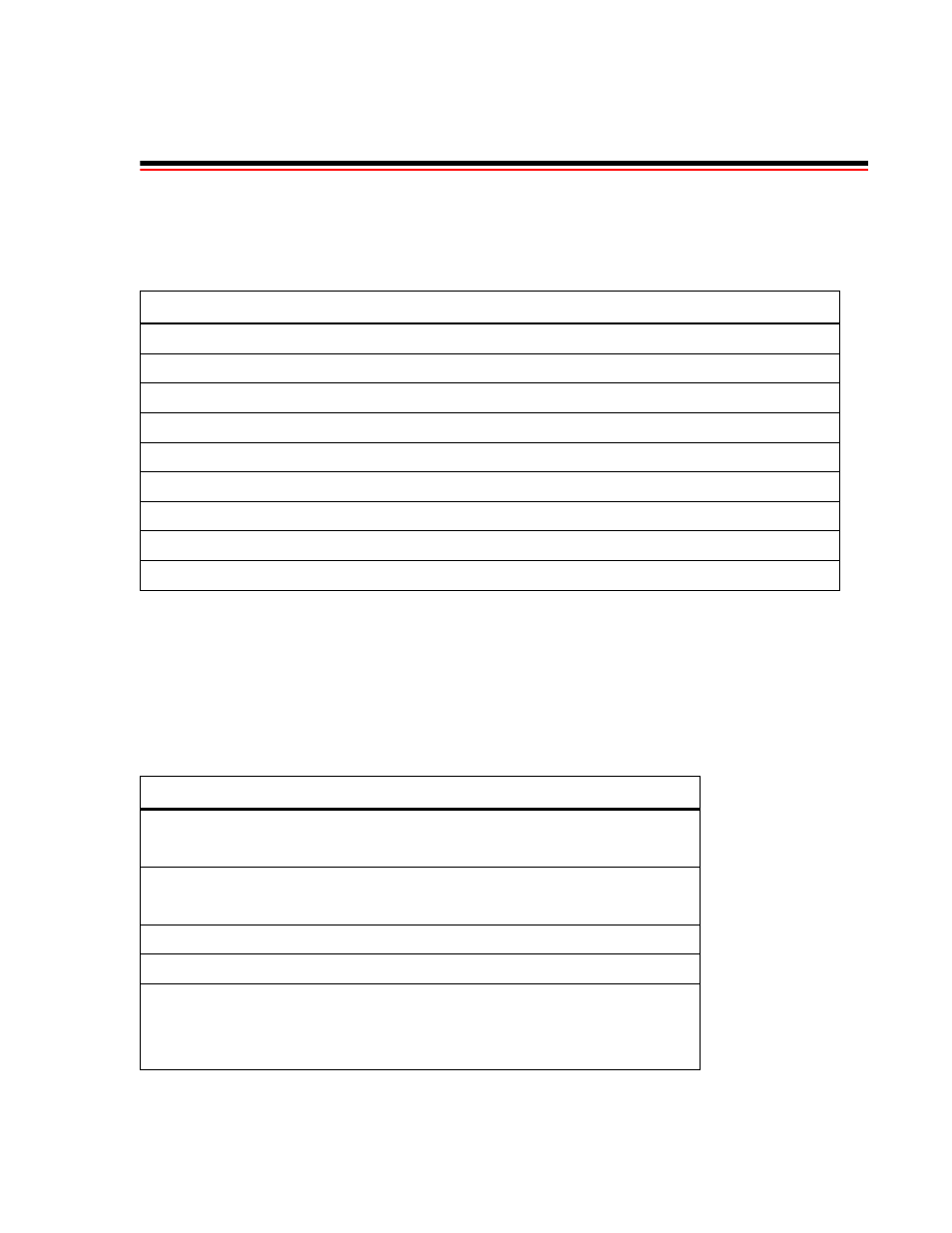 Appendix a specifications, Table a-1, Table a-2 | Cabletron Systems 6500 User Manual | Page 117 / 150