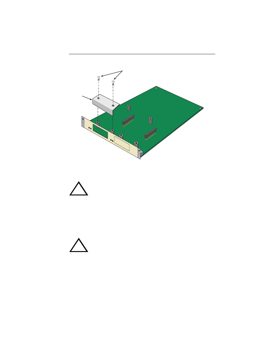 Removing the fepim coverplate -3 | Cabletron Systems Expansion module DELHE-UA User Manual | Page 27 / 50