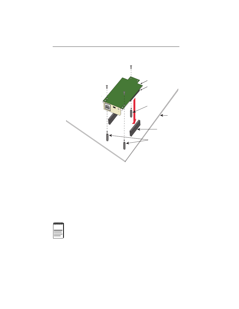 Installing the fepim -4, Chapter 2: installation 2-4 delhe-ua user’s guide | Cabletron Systems Expansion module DELHE-UA User Manual | Page 28 / 50