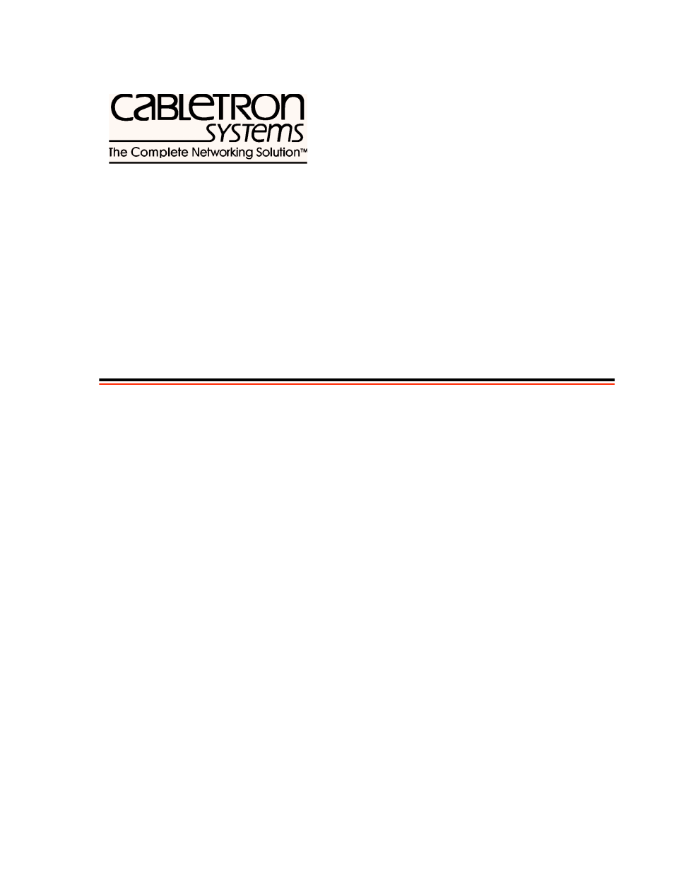 Cabletron Systems 6A000 User Manual | 114 pages