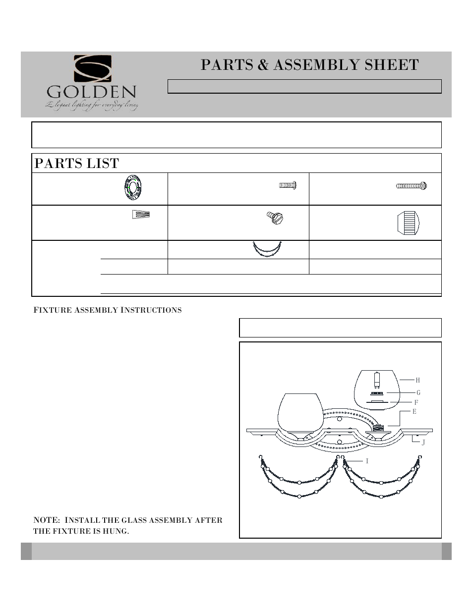 Golden Lighting 3071-BA2 GG User Manual | 2 pages