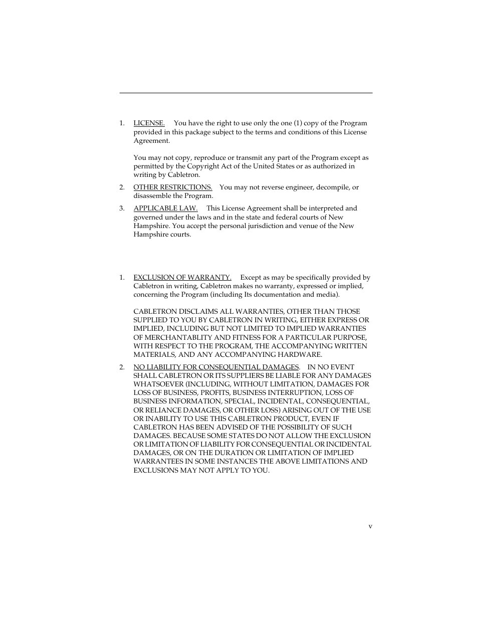 Cabletron Systems STHI User Manual | Page 4 / 77