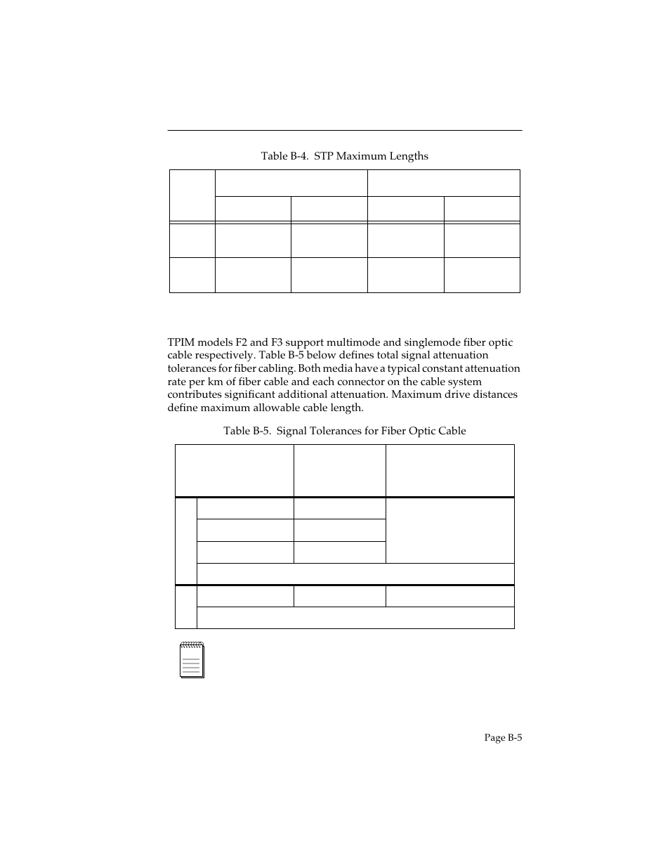 B.3 single mode and multimode fiber optic cabling | Cabletron Systems STHI User Manual | Page 77 / 77