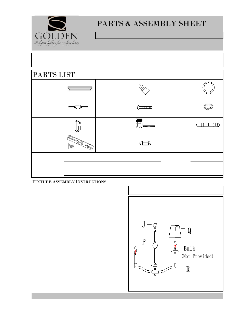 Golden Lighting 3500-8 AB-GRM User Manual | 3 pages