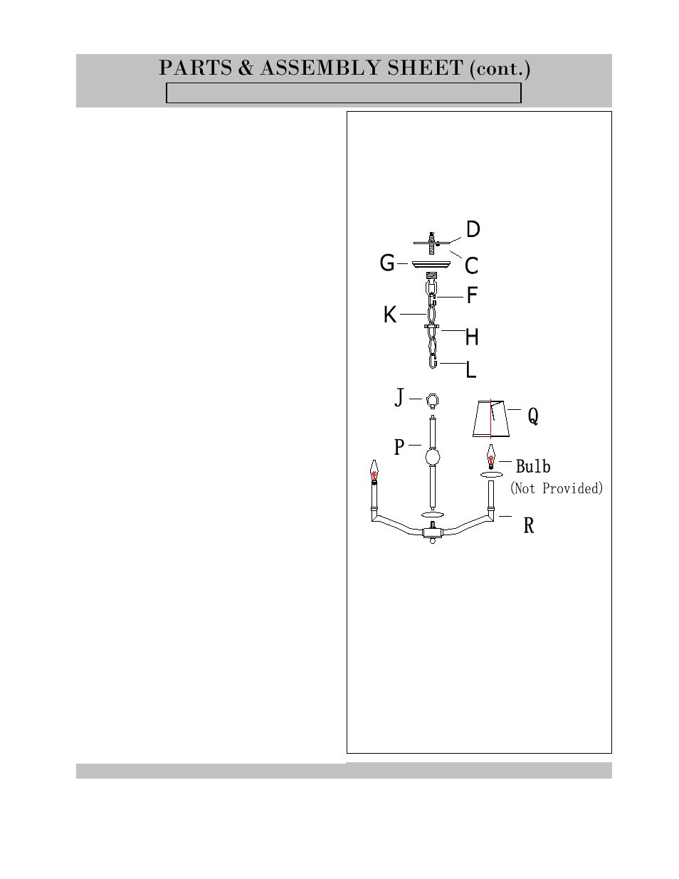 3500-5,8-b, Parts & assembly sheet (cont.) | Golden Lighting 3500-8 AB-GRM User Manual | Page 2 / 3