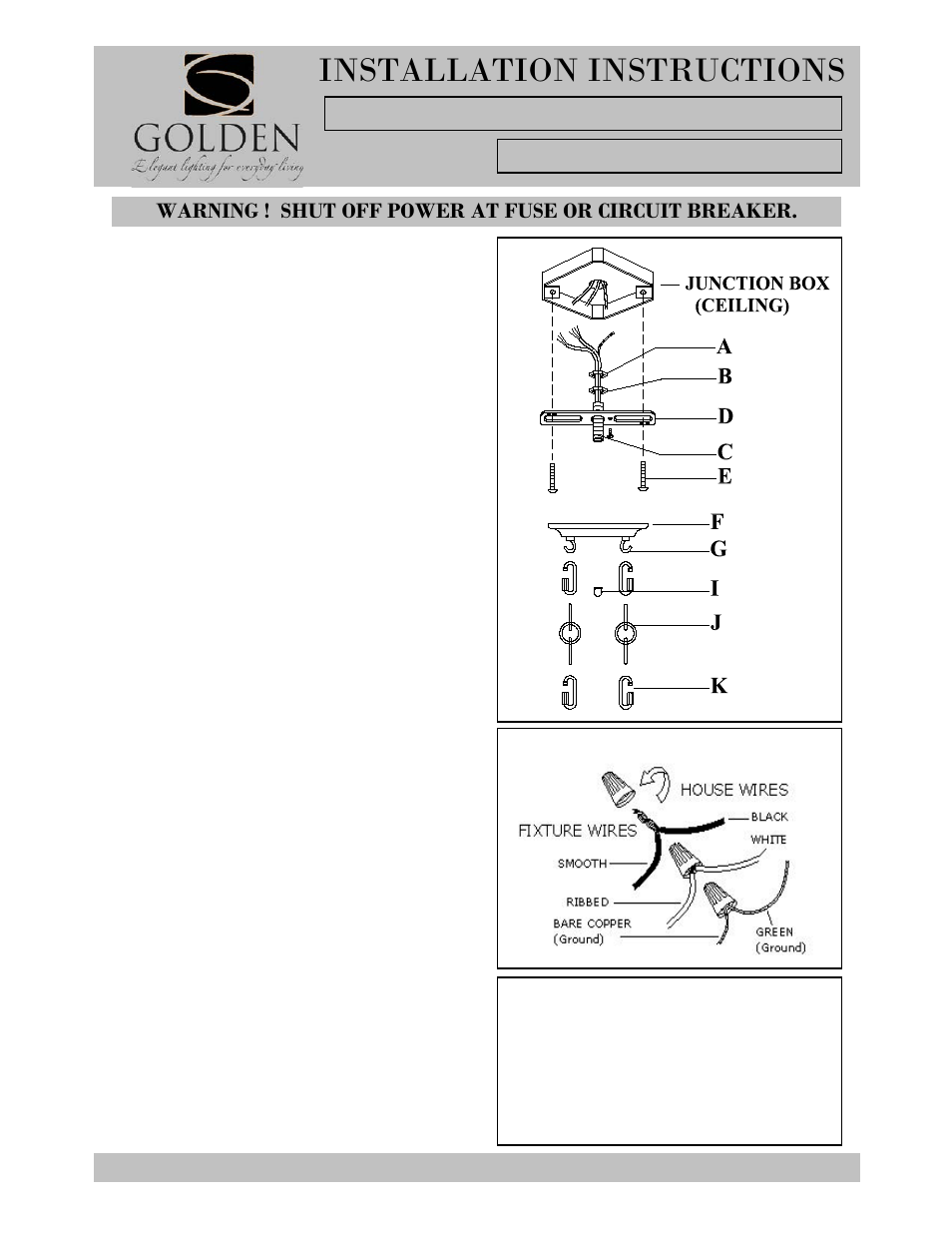 2488-10-i, Installation instructions | Golden Lighting 3711-10 CB User Manual | Page 3 / 3