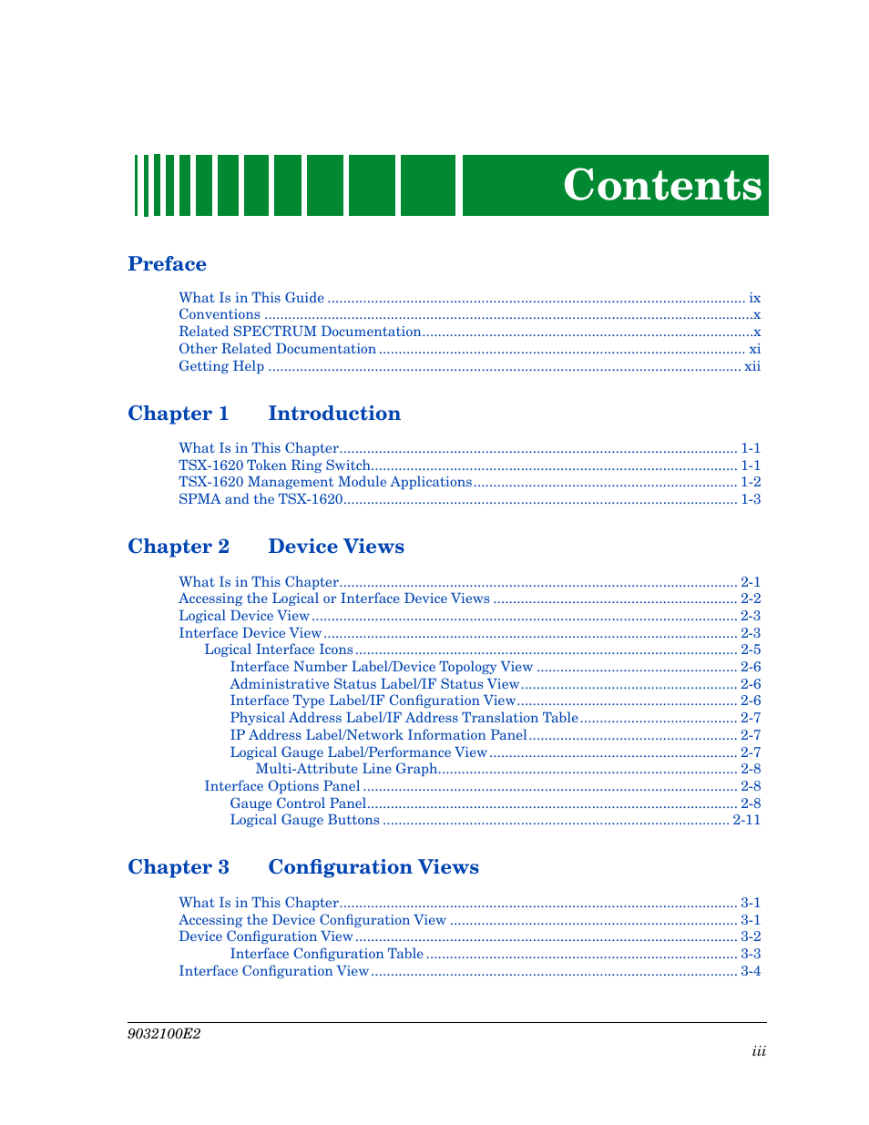 Cabletron Systems TSX-1620 User Manual | Page 4 / 46
