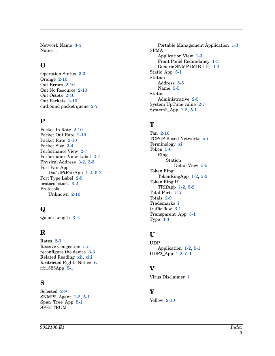 Cabletron Systems TSX-1620 User Manual | Page 46 / 46