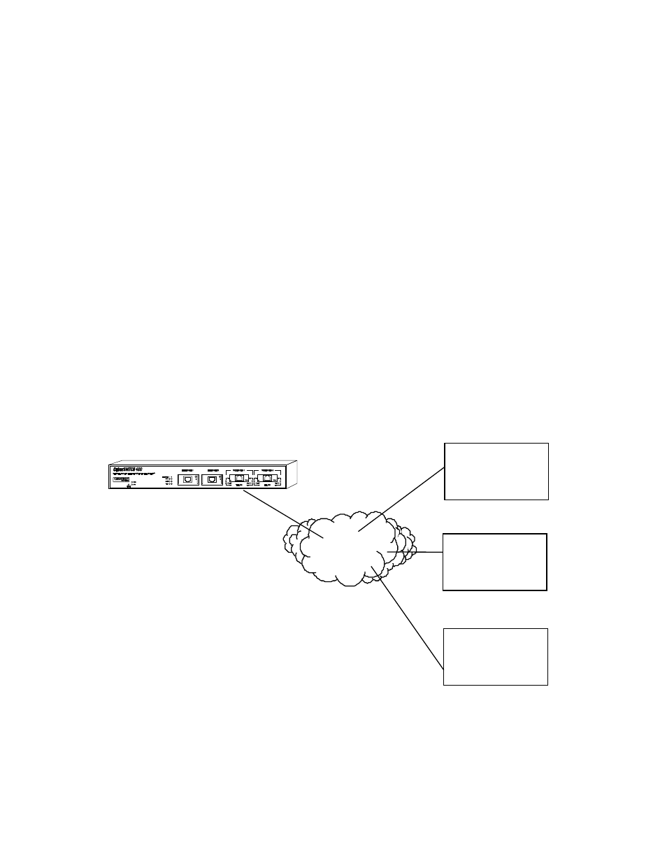 Planning for csx400 isdn configuration, Configuration process and terminology, Chapter 4 | Describes the router configuration | Cabletron Systems Cabletron CyberSWITCH CSX400 User Manual | Page 43 / 275