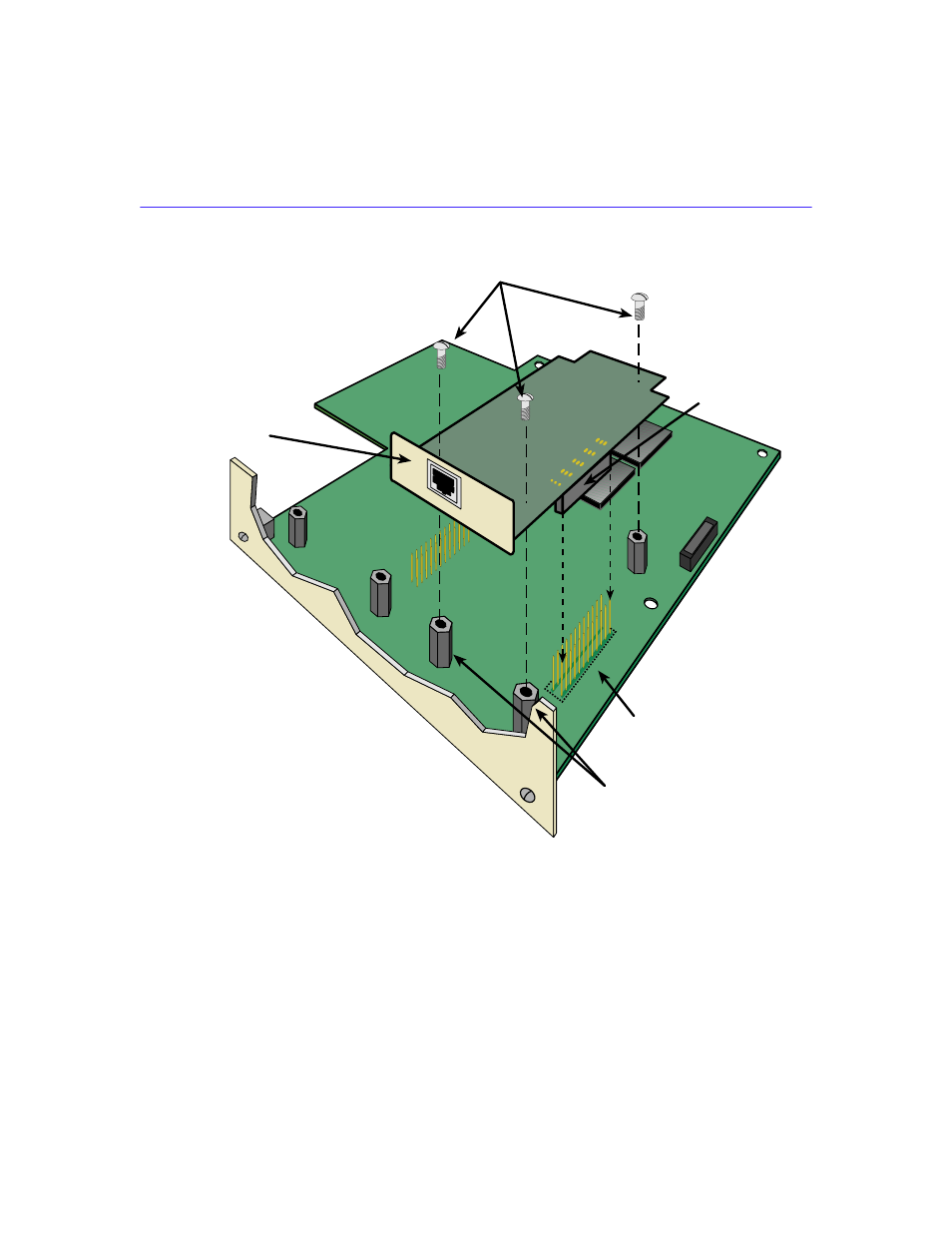Figure 13, And complete the follo, Orient the wpim as shown in | Cabletron Systems Cabletron CyberSWITCH CSX400 User Manual | Page 75 / 275