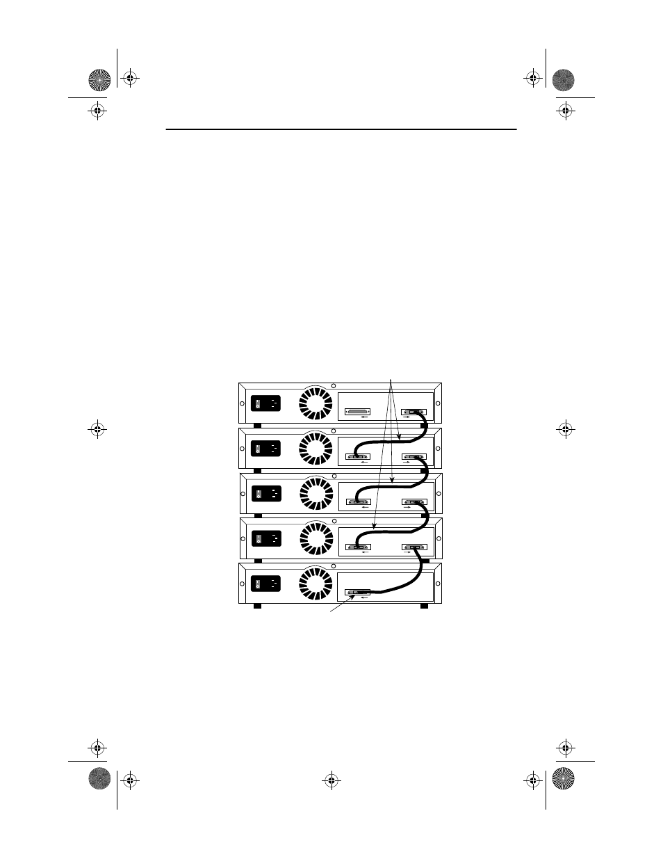 Installing the sehi sehi user’s guide 4-7, Figure 4-6 stacking the sehi | Cabletron Systems SEHI-22FL User Manual | Page 30 / 85