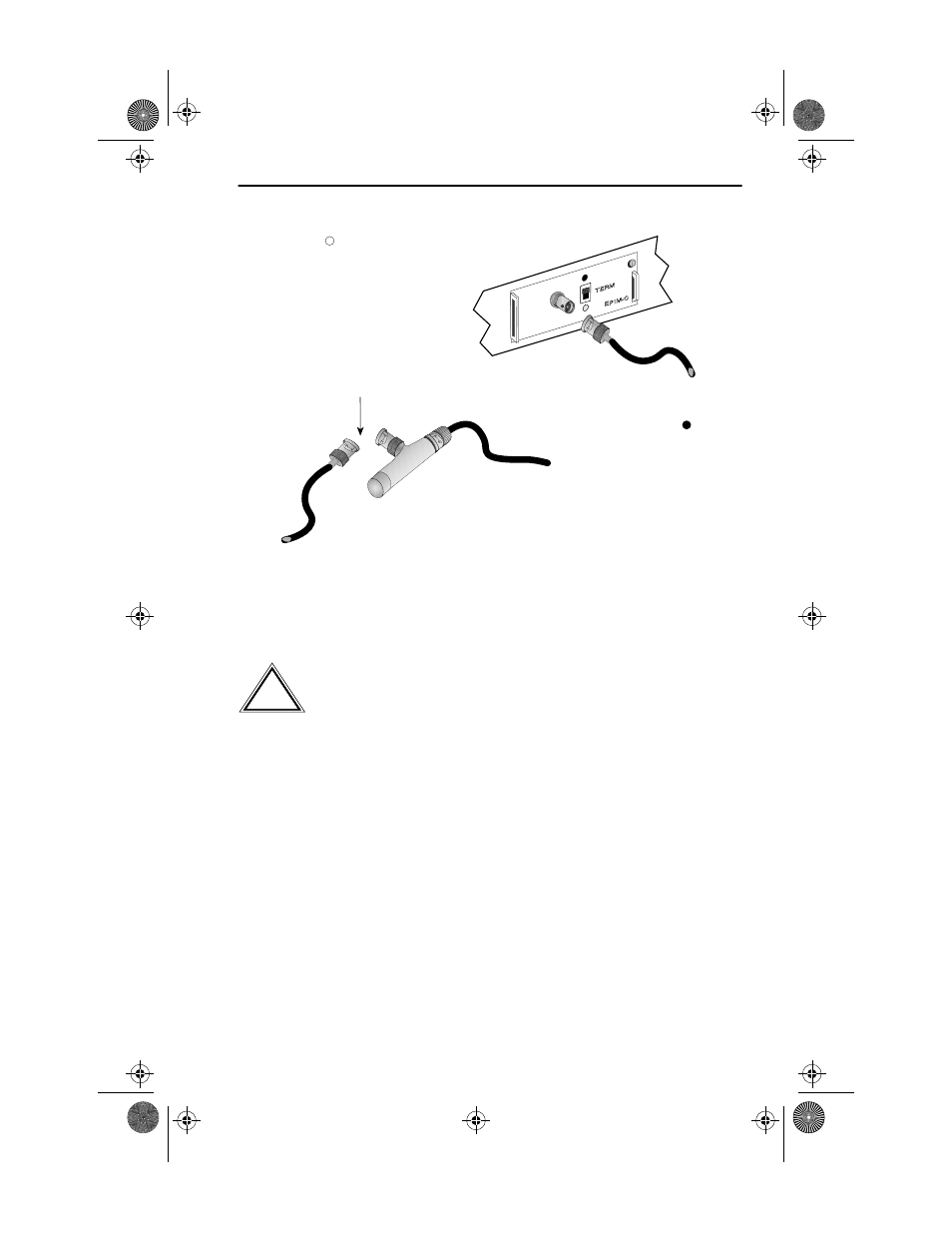 5 connecting an aui cable to an epim-a, Connecting an aui cable to an epim-a -9, Section 5.1.5 | Cabletron Systems SEHI-22FL User Manual | Page 41 / 85