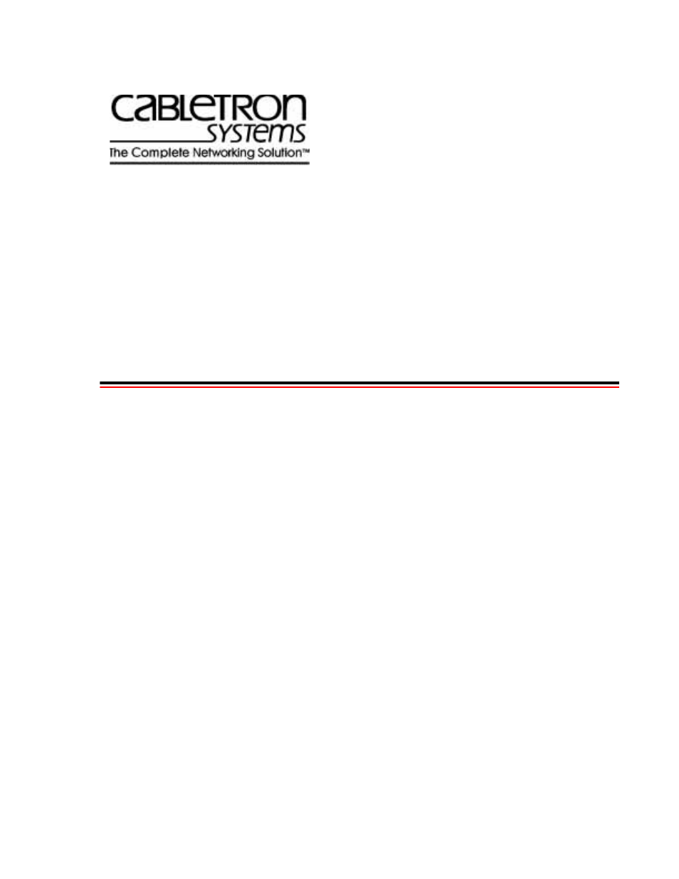 Cabletron Systems 9A100 User Manual | 114 pages