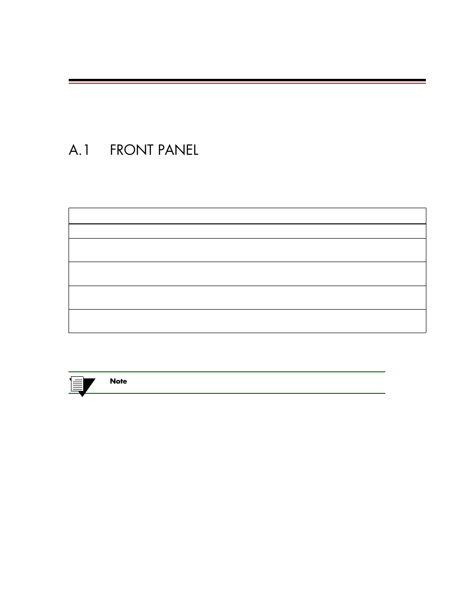 Appendix a specifications | Cabletron Systems 9A100 User Manual | Page 81 / 114