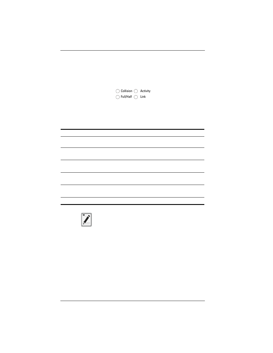 Table 1-3 | Cabletron Systems SmartSTACK ELH100 User Manual | Page 24 / 122