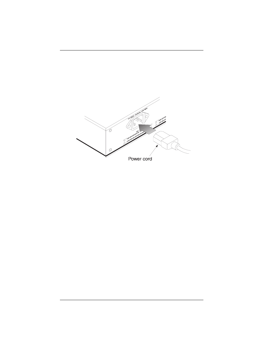 Powering the hub | Cabletron Systems SmartSTACK ELH100 User Manual | Page 40 / 122