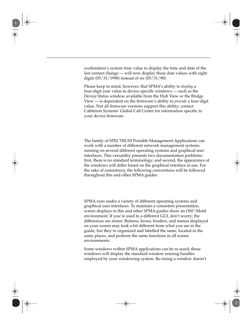 Conventions, Screen displays, Conventions -5 | Screen displays -5 | Cabletron Systems Network Router User Manual | Page 13 / 100