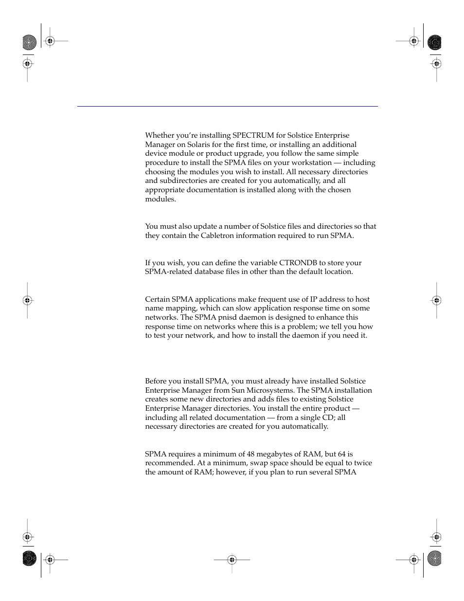 Installation prerequisites, Installation prerequisites -2 | Cabletron Systems Network Router User Manual | Page 20 / 100
