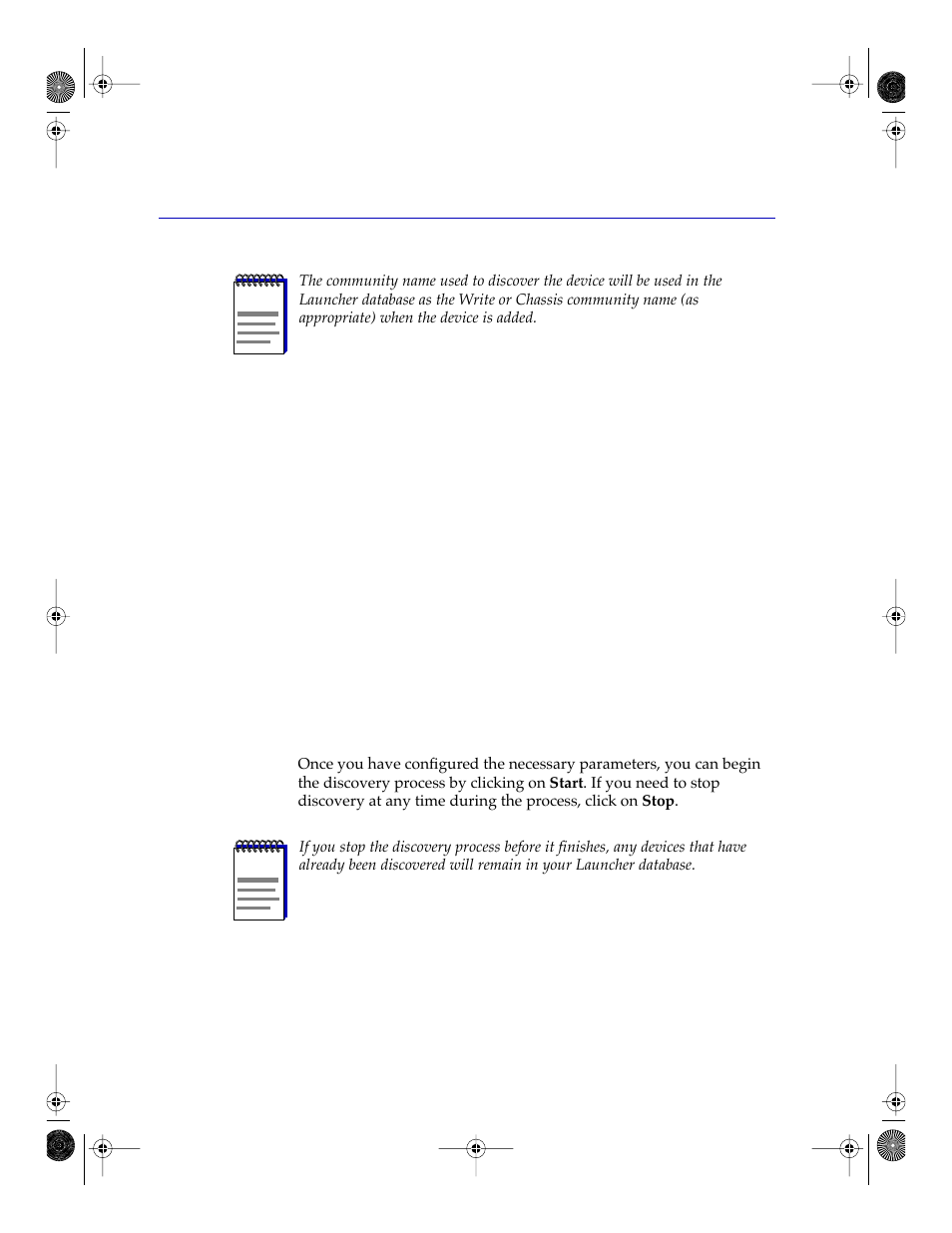 Starting the discovery process, Starting the discovery process -20 | Cabletron Systems Network Router User Manual | Page 74 / 100