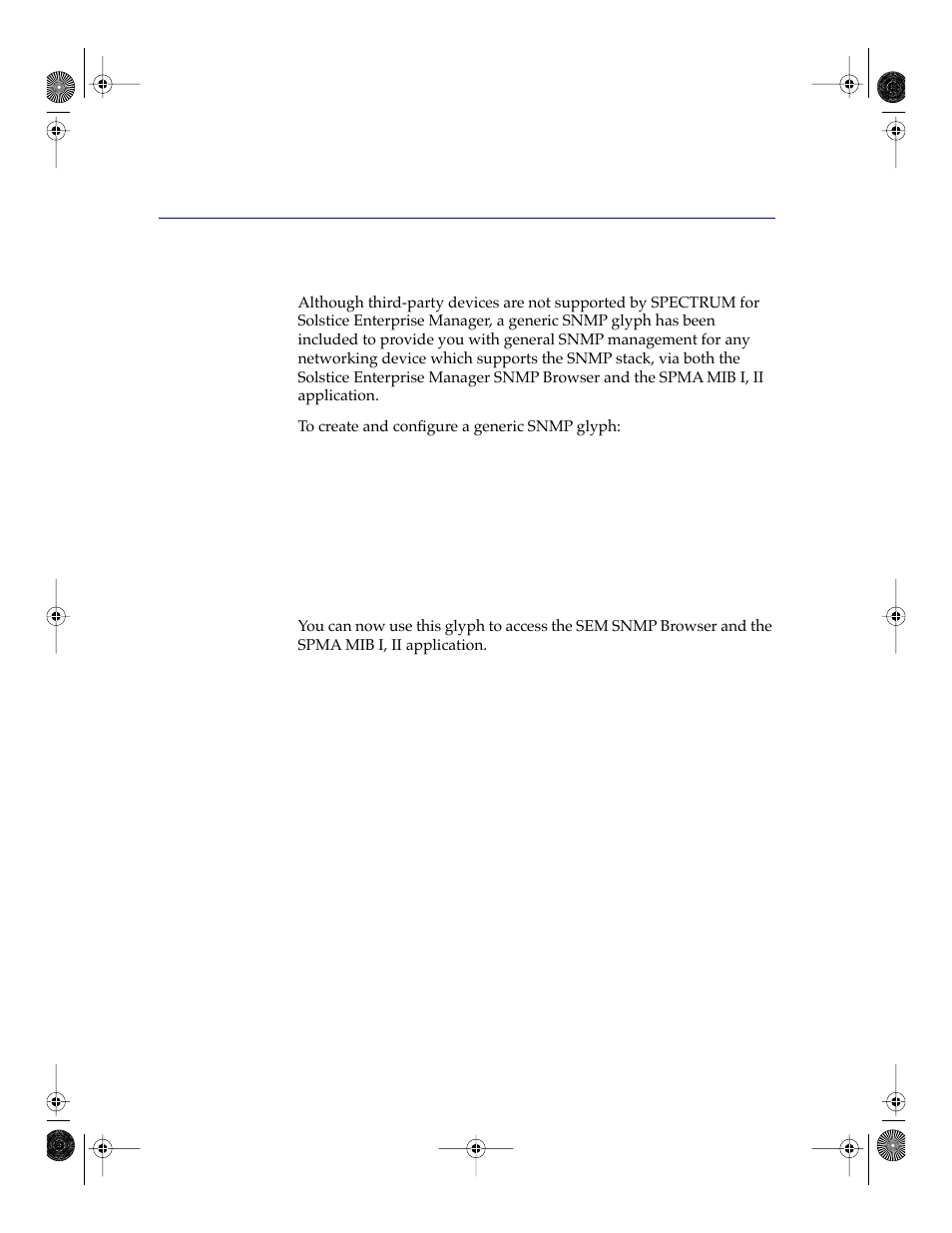 Creating and using the generic snmp glyph | Cabletron Systems Network Router User Manual | Page 96 / 100