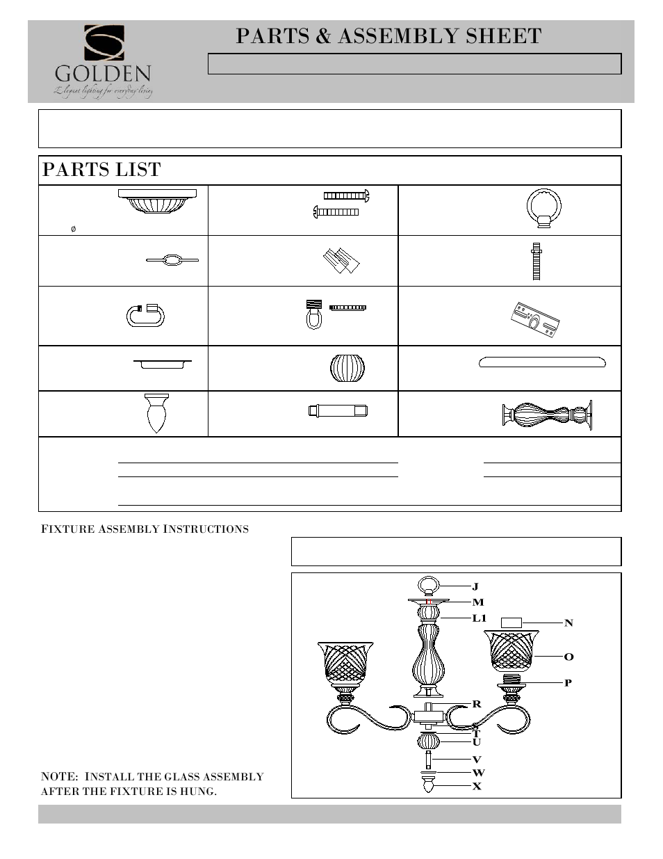 Golden Lighting 8118-M3 PW User Manual | 3 pages