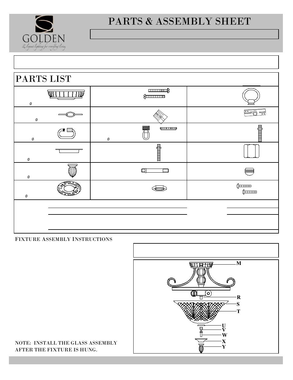 Golden Lighting 8118-SF PW User Manual | 4 pages