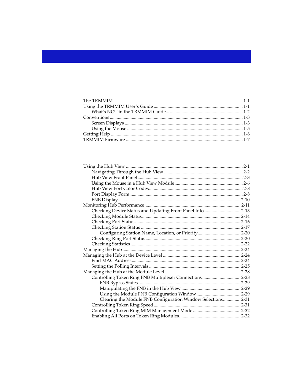 Cabletron Systems SPECTRUM TRMMIM User Manual | Page 5 / 120