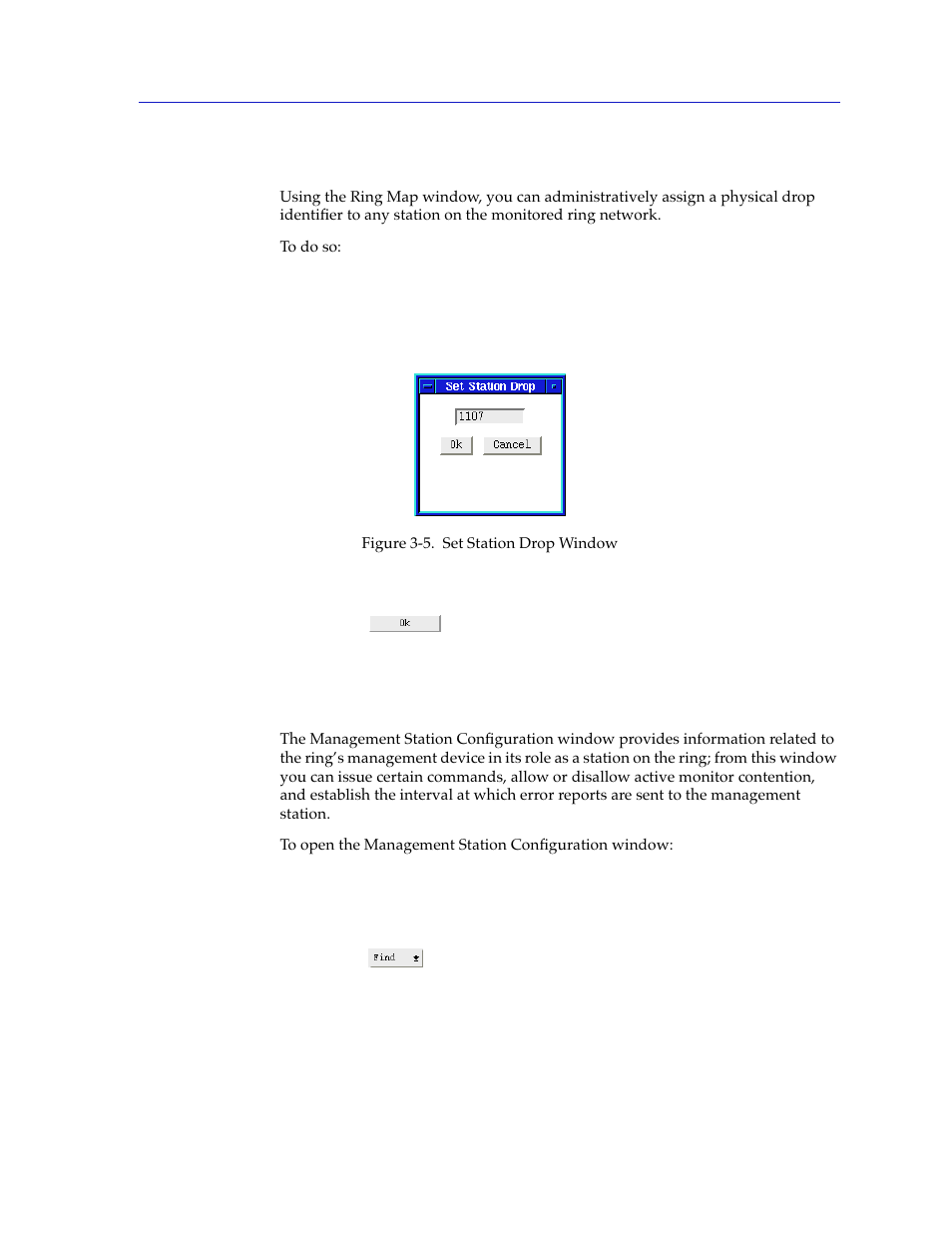 Setting a station drop, Viewing management station configuration | Cabletron Systems SPECTRUM TRMMIM User Manual | Page 59 / 120