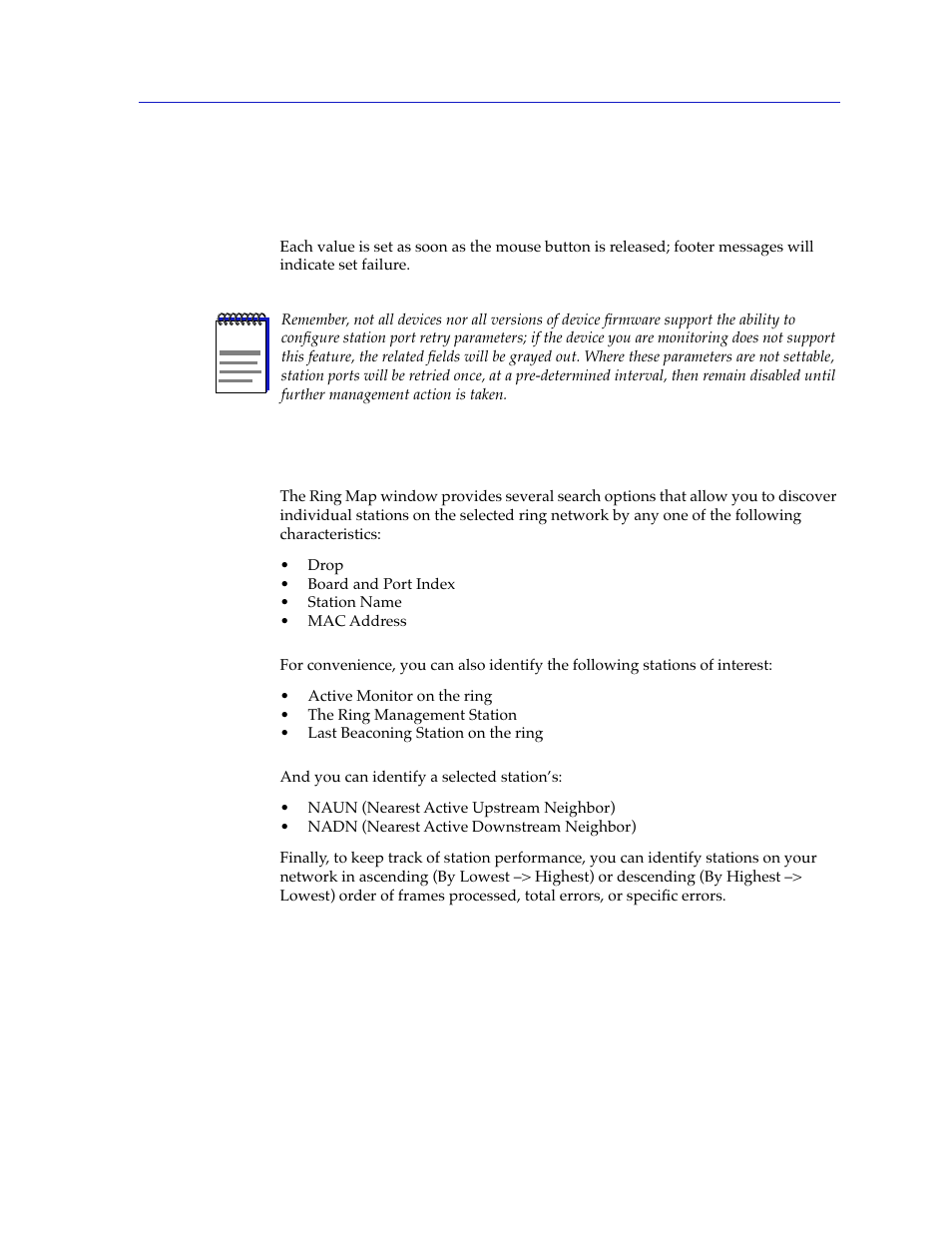 Using the find options, Using the find options -25 | Cabletron Systems SPECTRUM TRMMIM User Manual | Page 75 / 120
