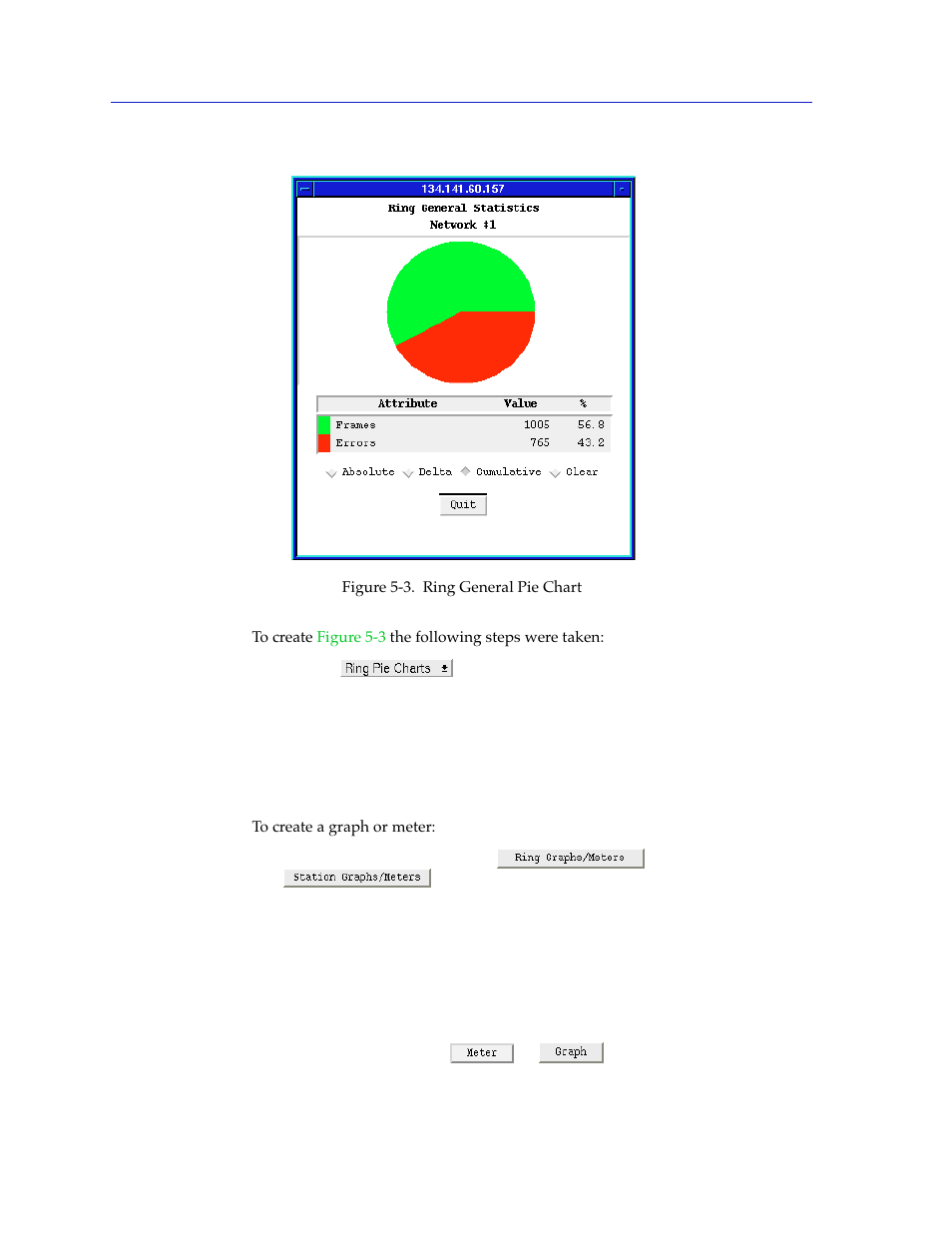 Creating a graph or meter, Creating a graph or meter -6 | Cabletron Systems SPECTRUM TRMMIM User Manual | Page 96 / 120