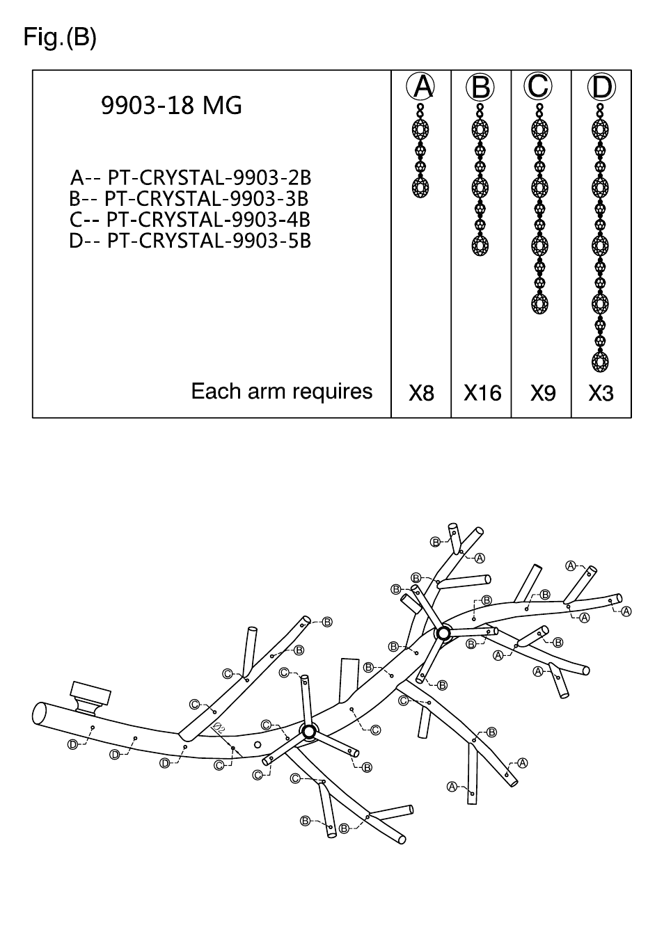 Golden Lighting 9903-18 MG User Manual | Page 4 / 4