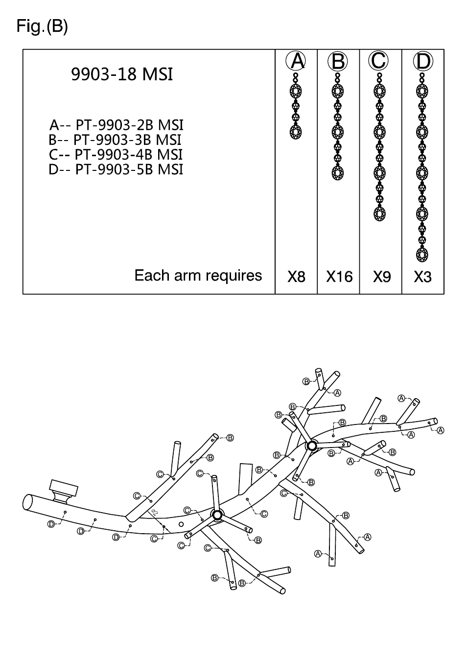 Golden Lighting 9903-18 MSI User Manual | Page 4 / 4