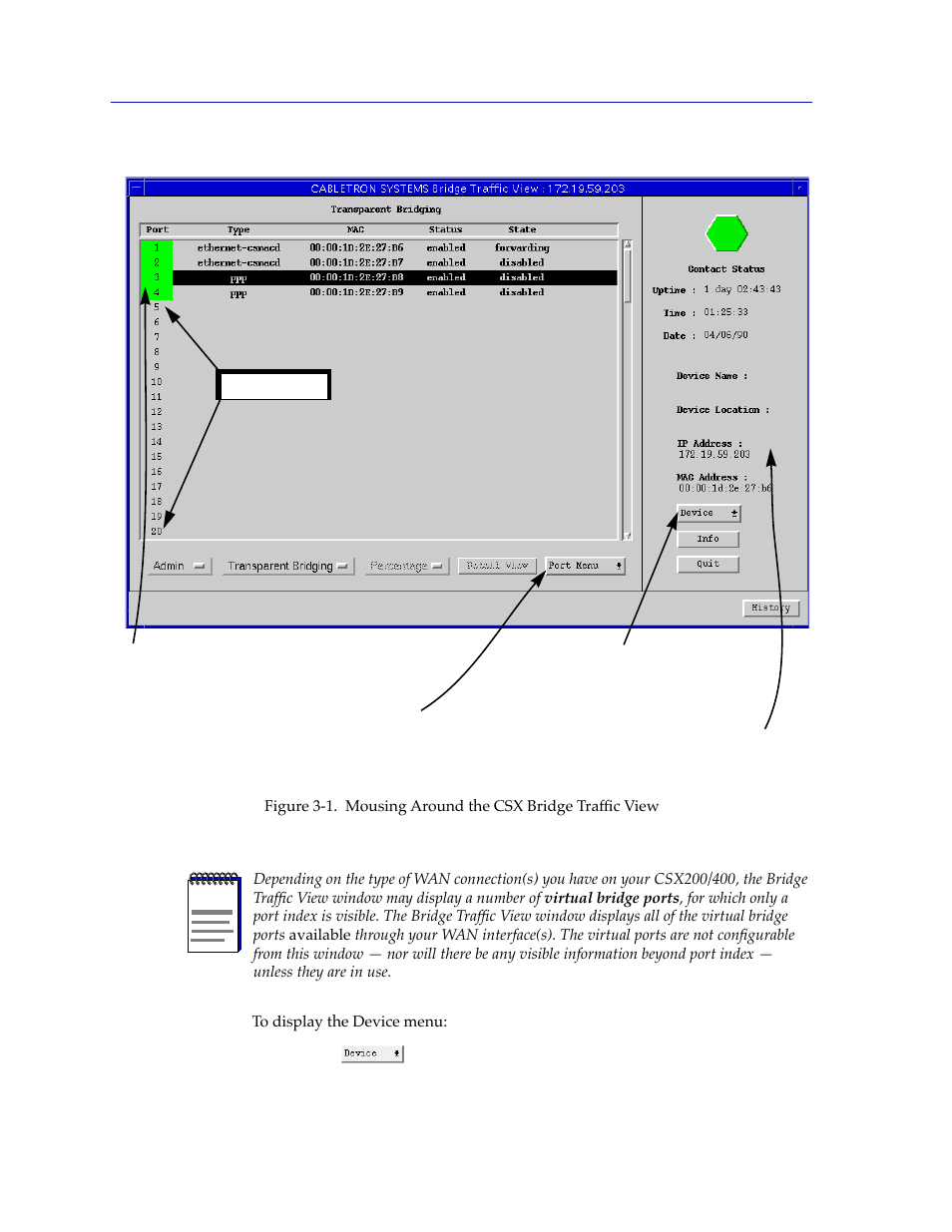 Cabletron Systems CSX400 User Manual | Page 24 / 101