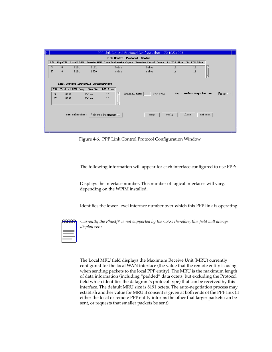 Ppp link control protocol status fields, Ppp link control protocol status fields -13 | Cabletron Systems CSX400 User Manual | Page 77 / 101
