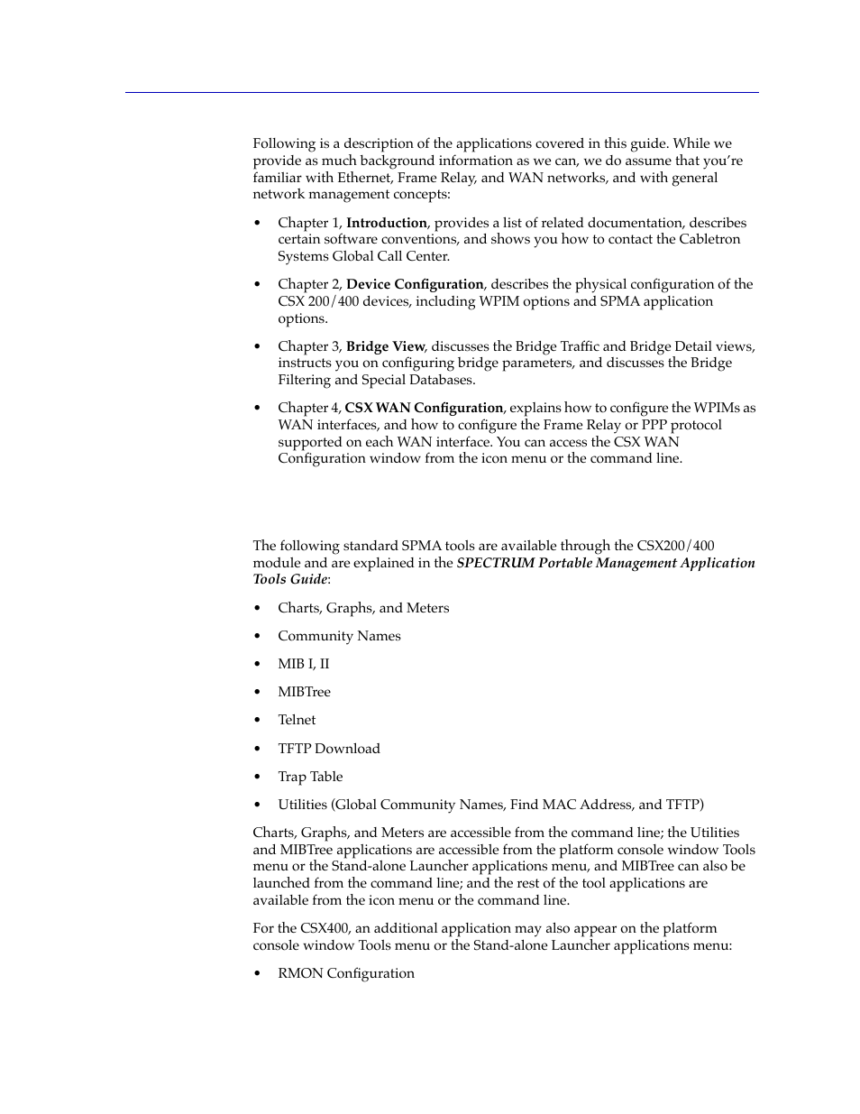 What’s not in the csx user’s guide, Whatõs not in the csx userõs guide -3 | Cabletron Systems CSX400 User Manual | Page 9 / 101