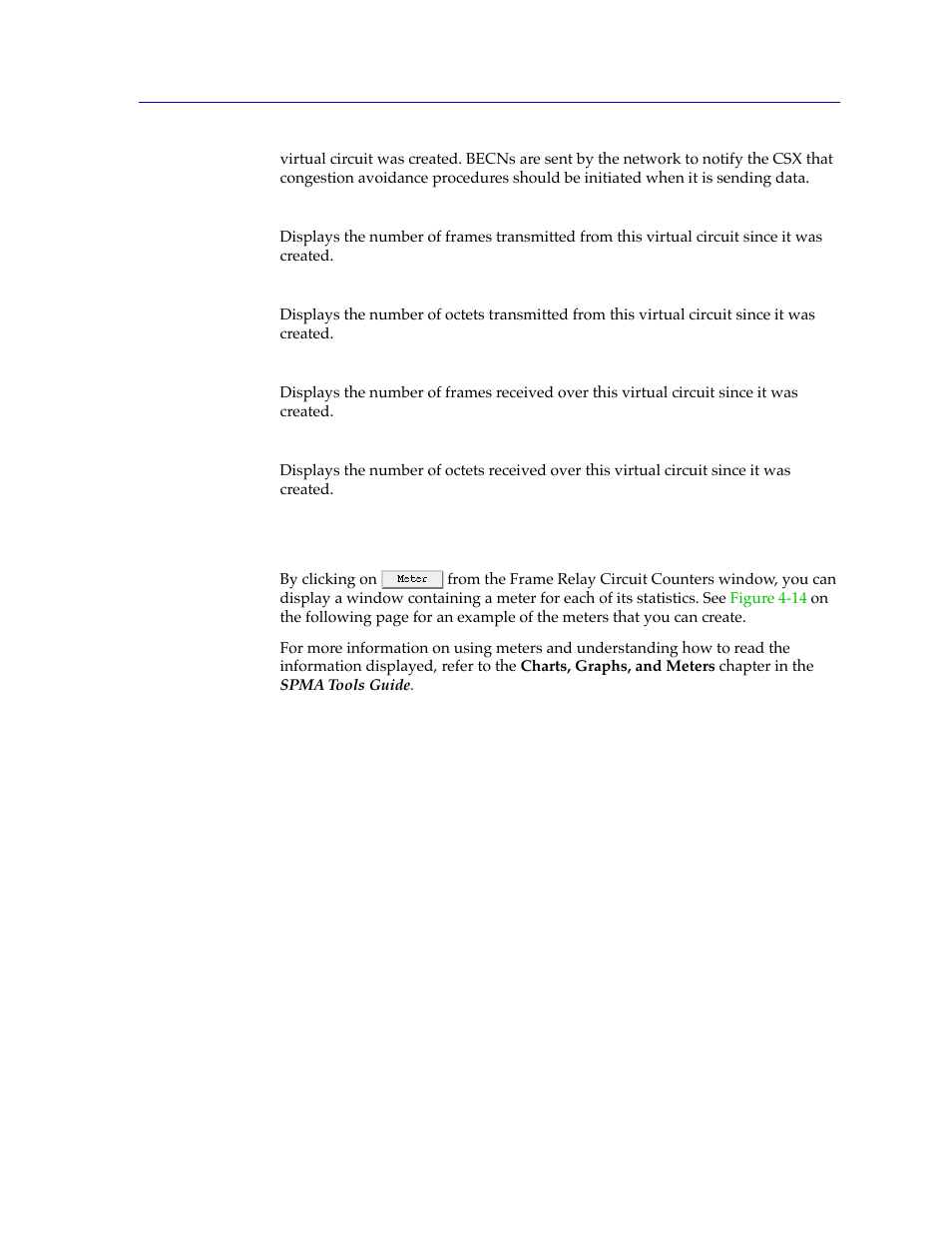Creating meters, Creating meters -29 | Cabletron Systems CSX400 User Manual | Page 93 / 101