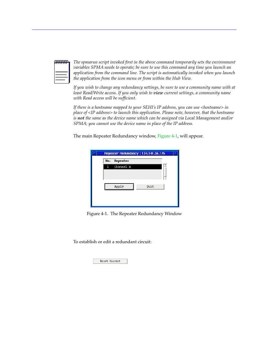 Configuring a redundant circuit, Configuring a redundant circuit -2 | Cabletron Systems SEHI-22/24 User Manual | Page 46 / 90
