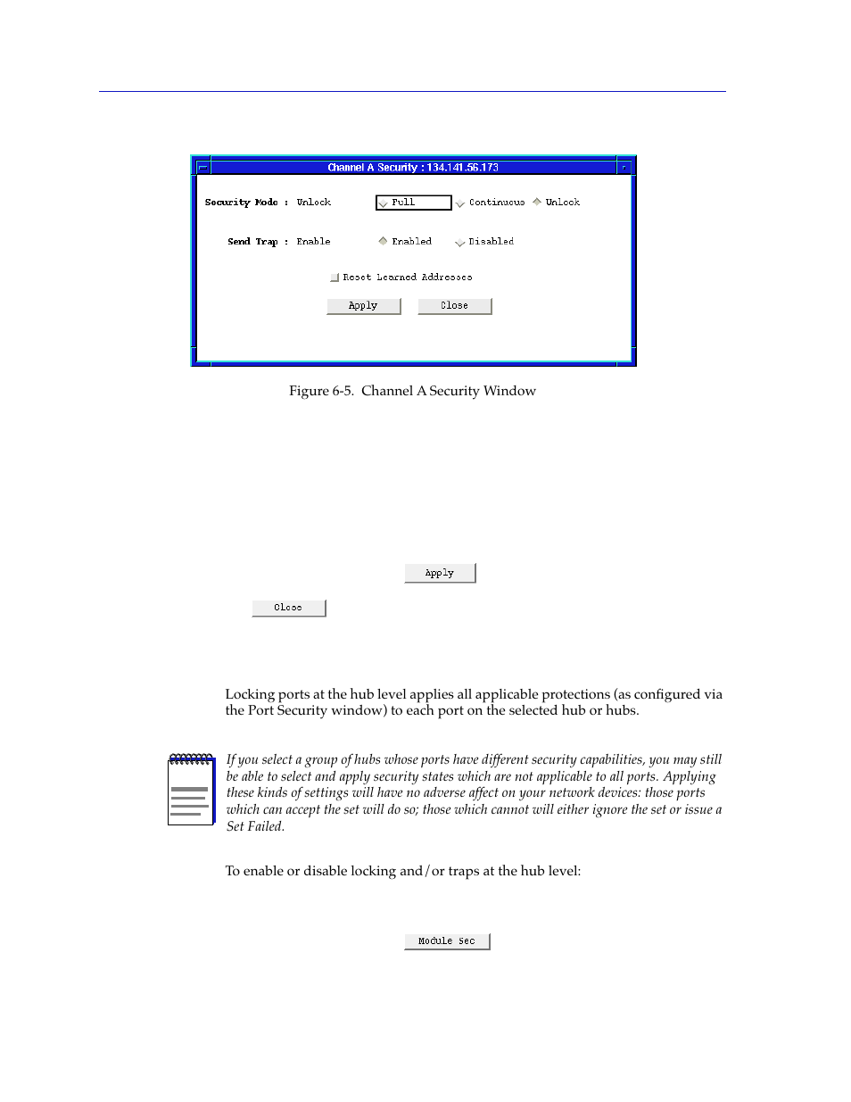 Hub-level security and traps, Hub-level security and traps -14 | Cabletron Systems SEHI-22/24 User Manual | Page 78 / 90