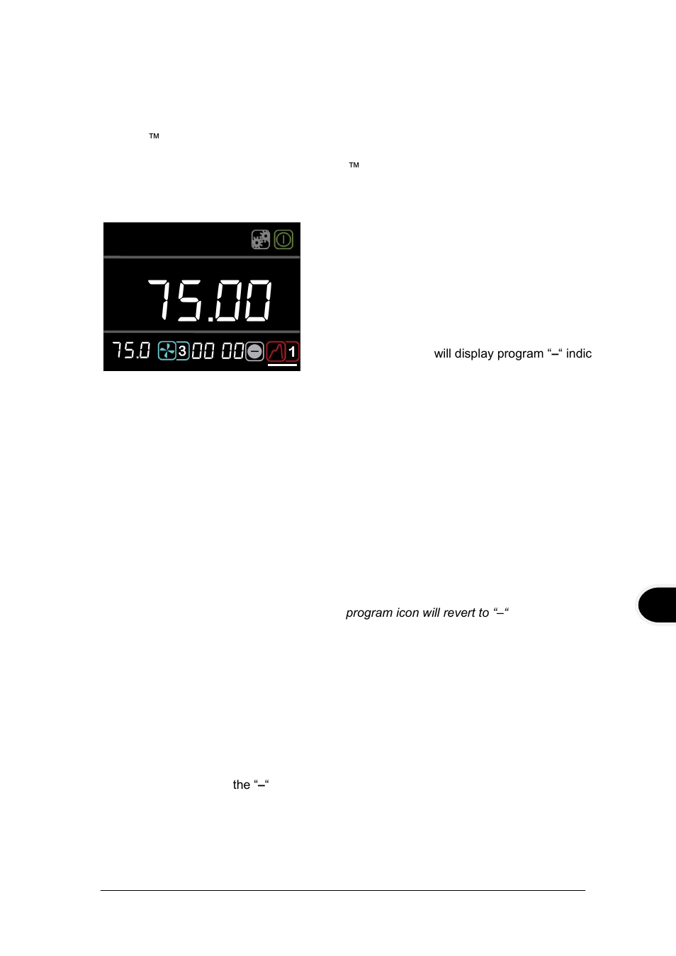 Running a program | Grant Instruments TXF200 Operating Manual User Manual | Page 19 / 214