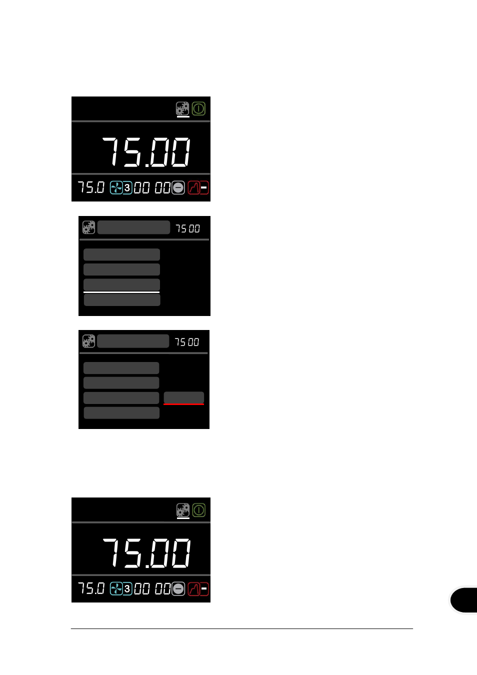 Ajuste del nivel de volumen del zumbador, Selección de un idioma | Grant Instruments TXF200 Operating Manual User Manual | Page 199 / 214