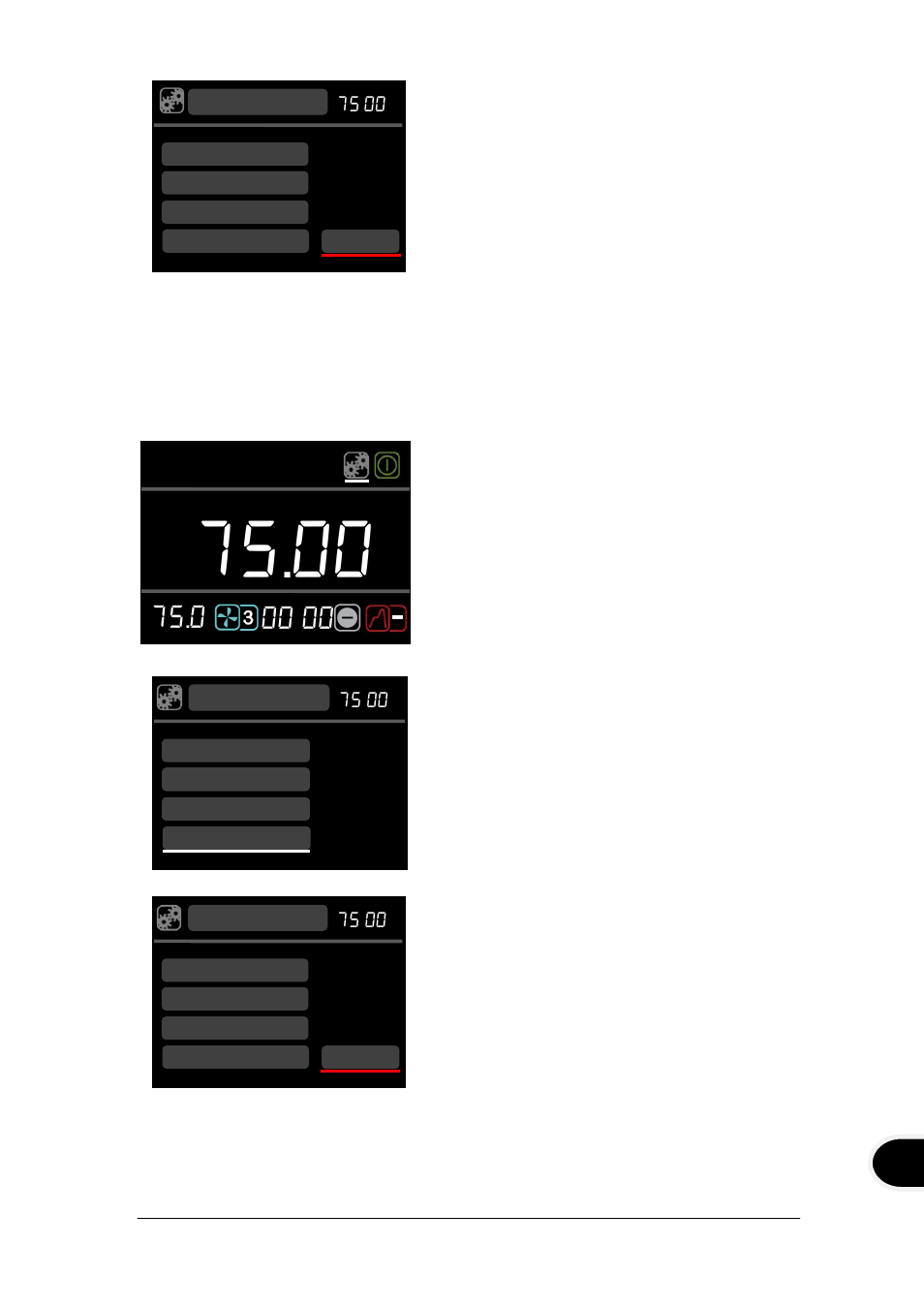 Pantalla de redondeo | Grant Instruments TXF200 Operating Manual User Manual | Page 201 / 214