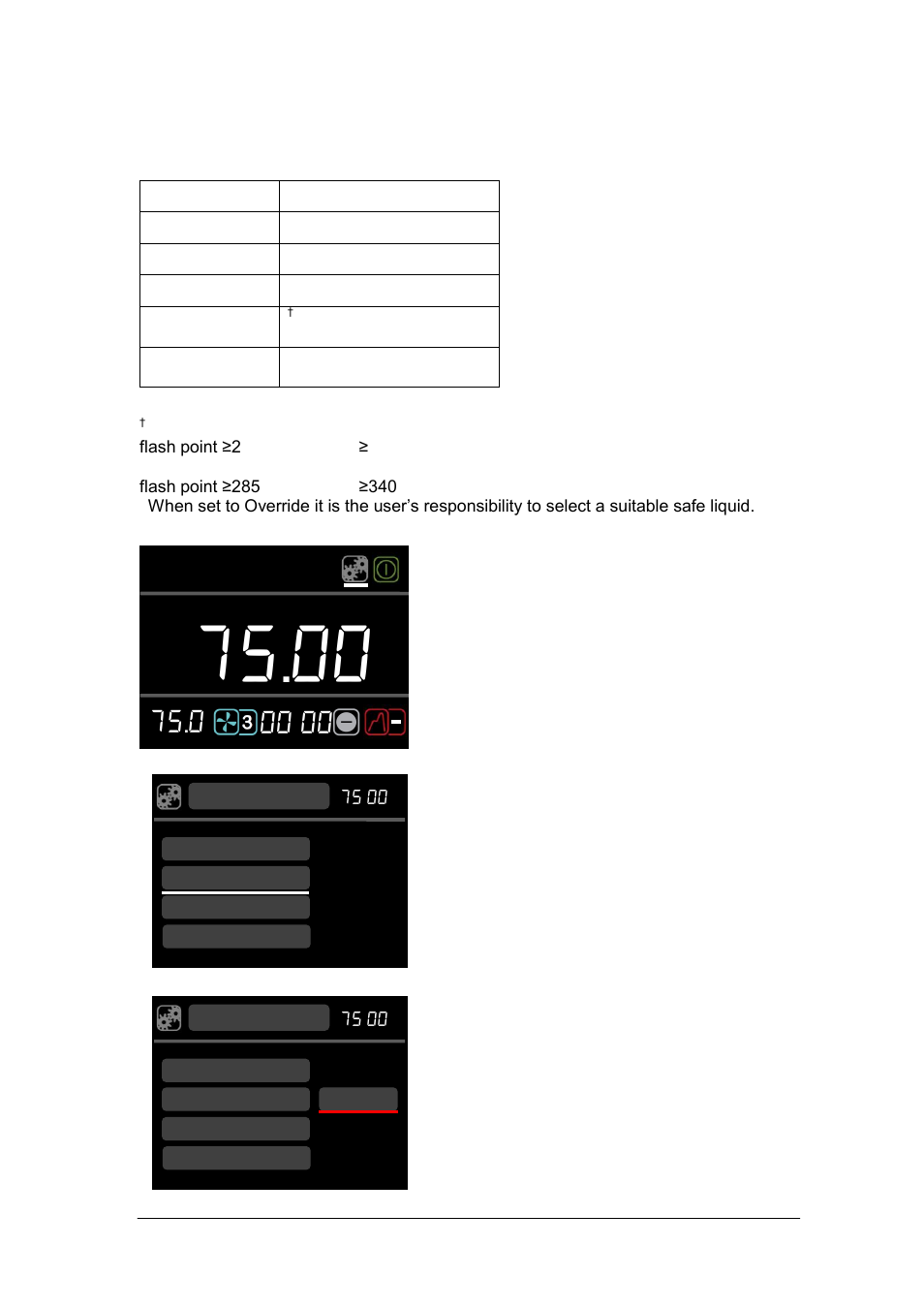 Selecting a liquid type | Grant Instruments TXF200 Operating Manual User Manual | Page 26 / 214