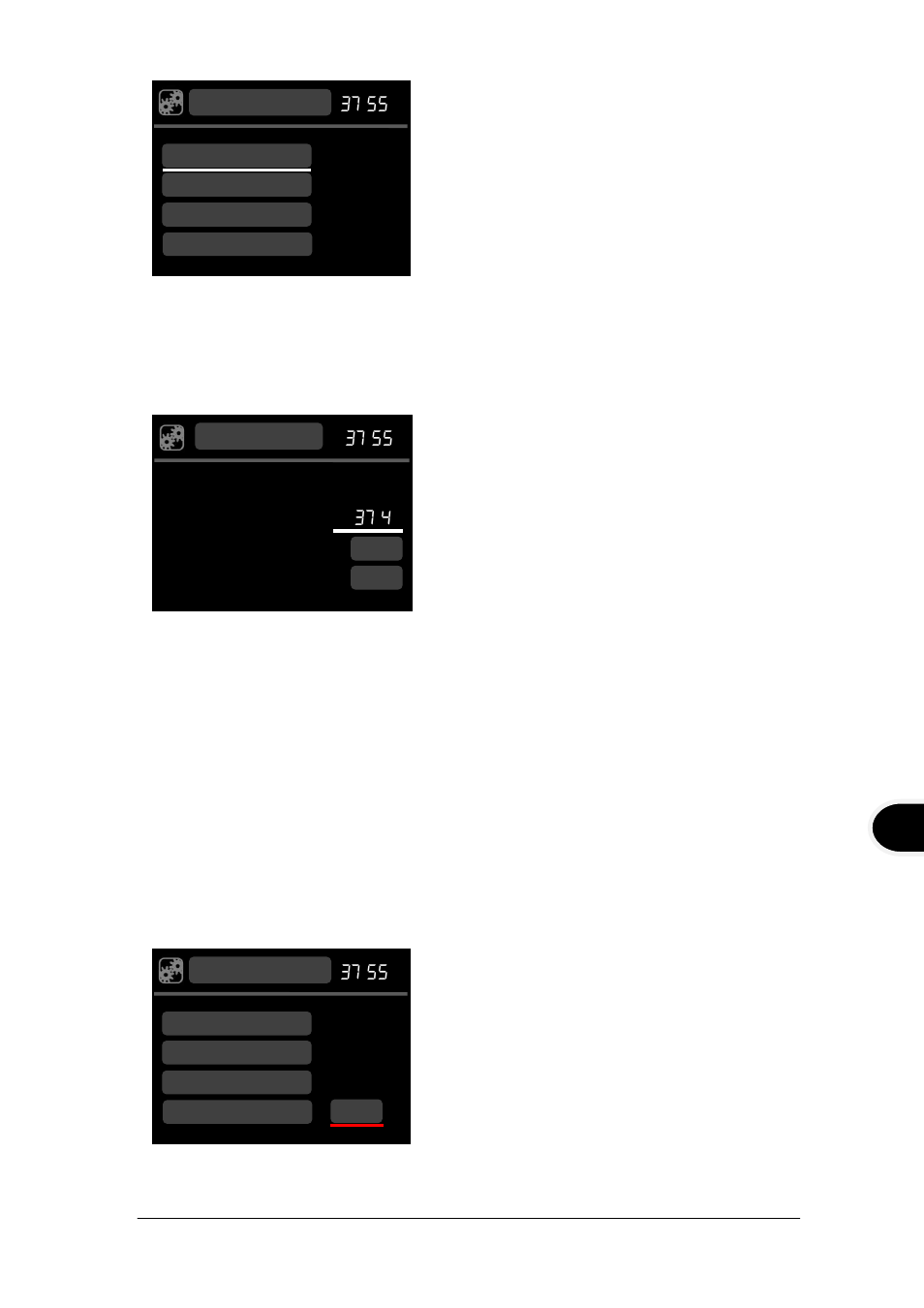 Restoring factory calibration settings | Grant Instruments TXF200 Operating Manual User Manual | Page 35 / 214