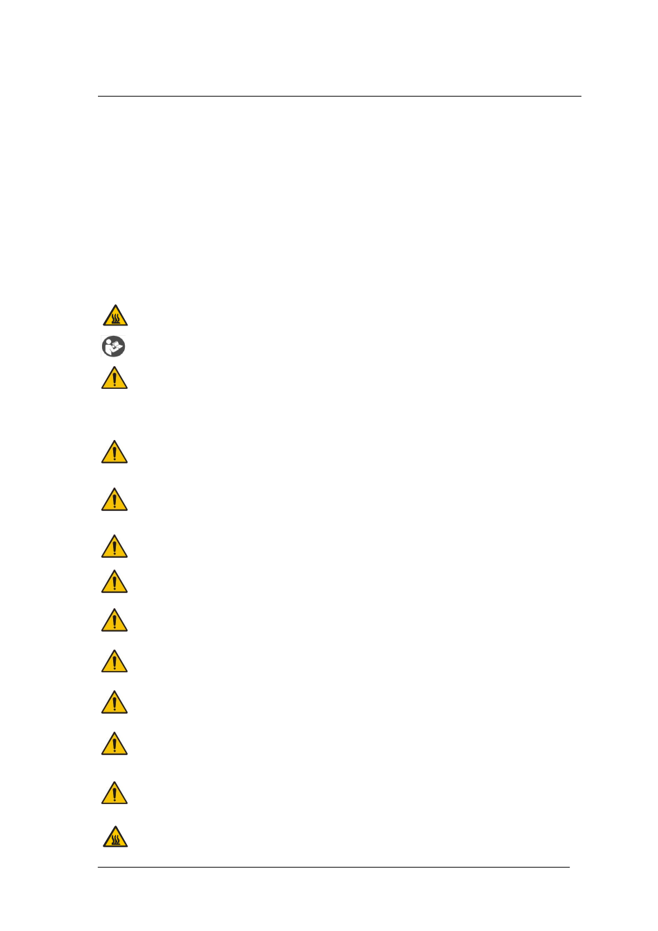 Sicherheitshinweise, Einhaltung von sicherheitsnormen, Sicherheitssymbole | 0 sicherheitshinweise | Grant Instruments TXF200 Operating Manual User Manual | Page 90 / 214